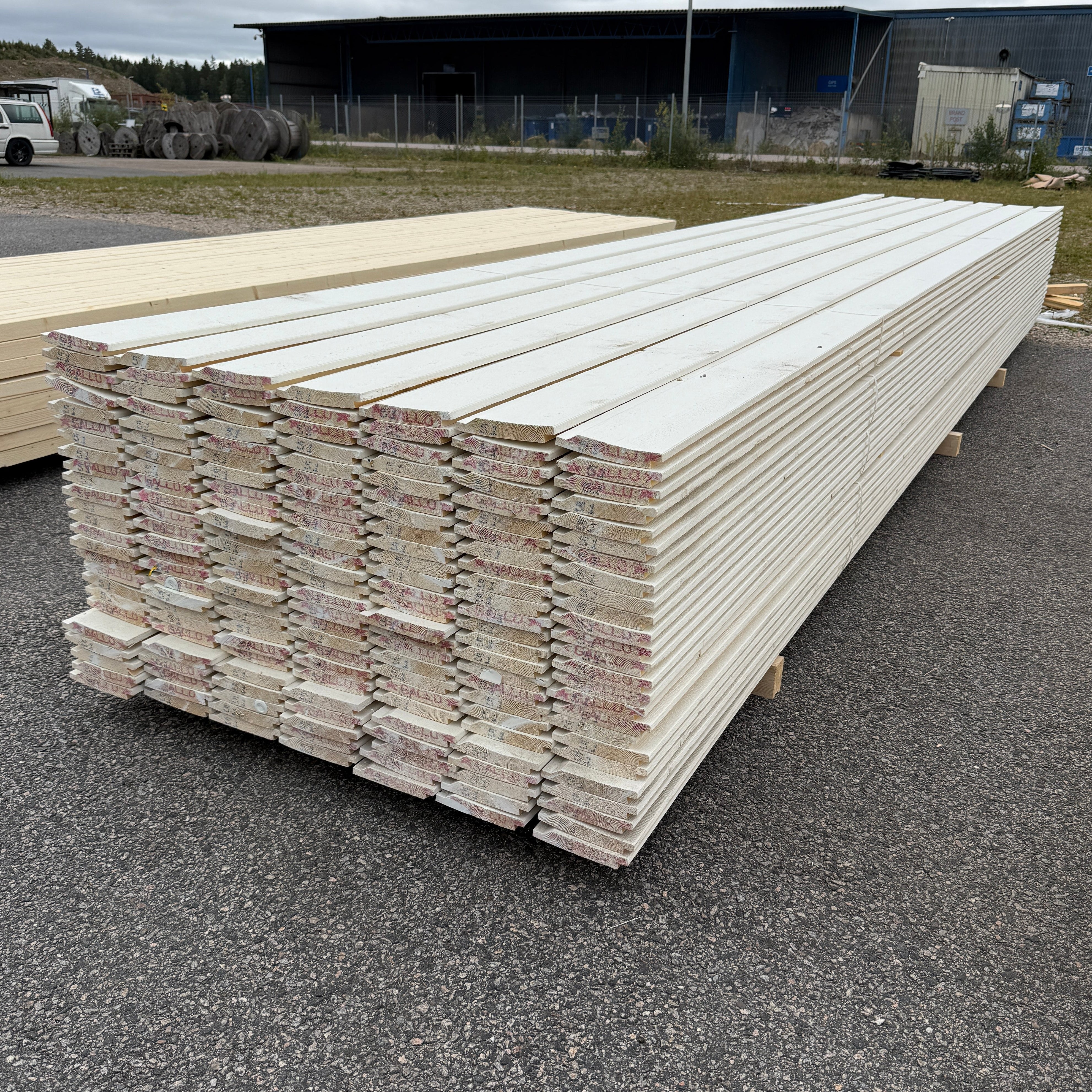 Paket Enkelfas Halvspont 22x145mm Mellanstruken- 5.10m 175st