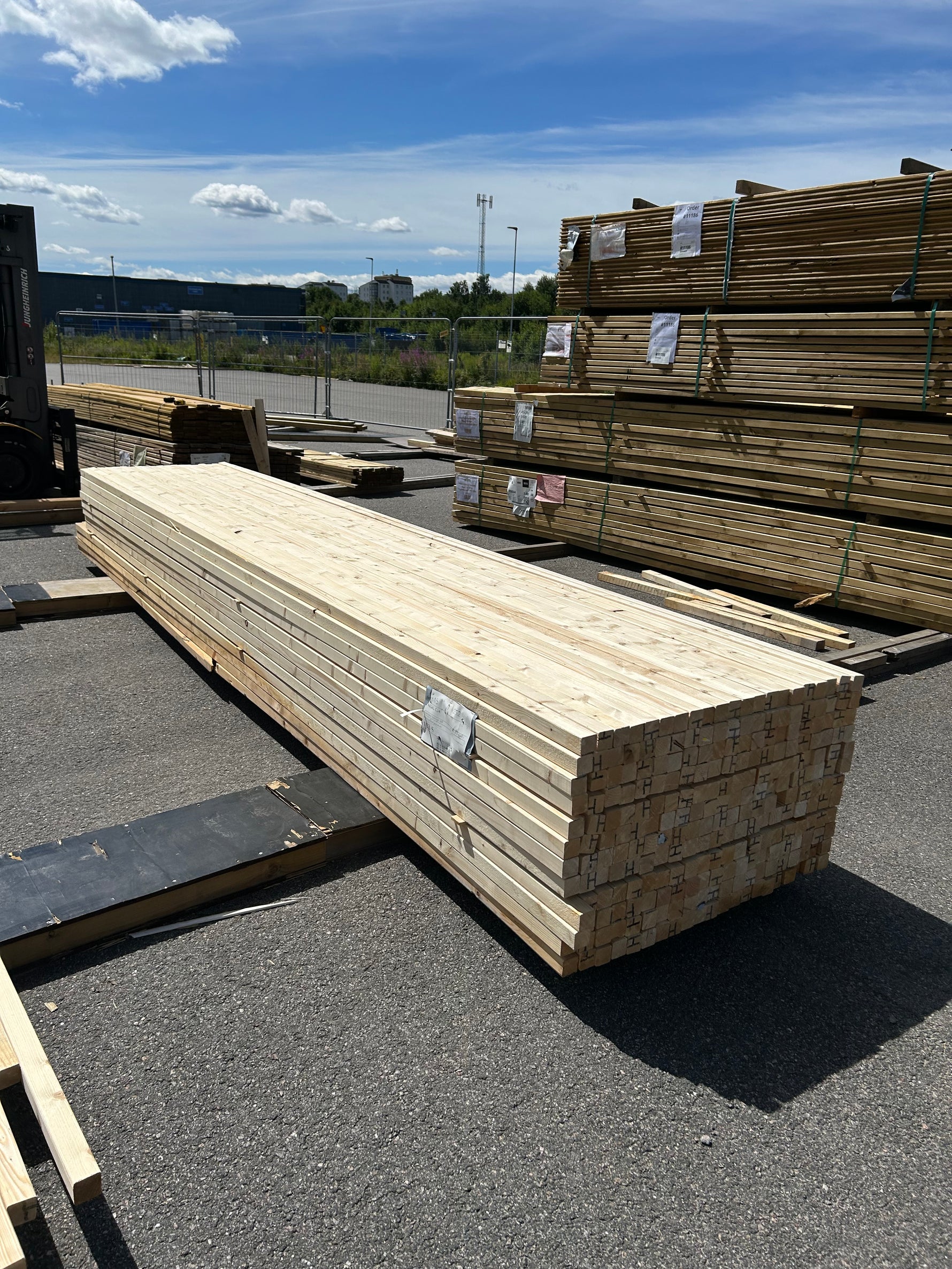 Paket Reglar 45x45 mm – 252 st (4,80–5,10 m, Gran)