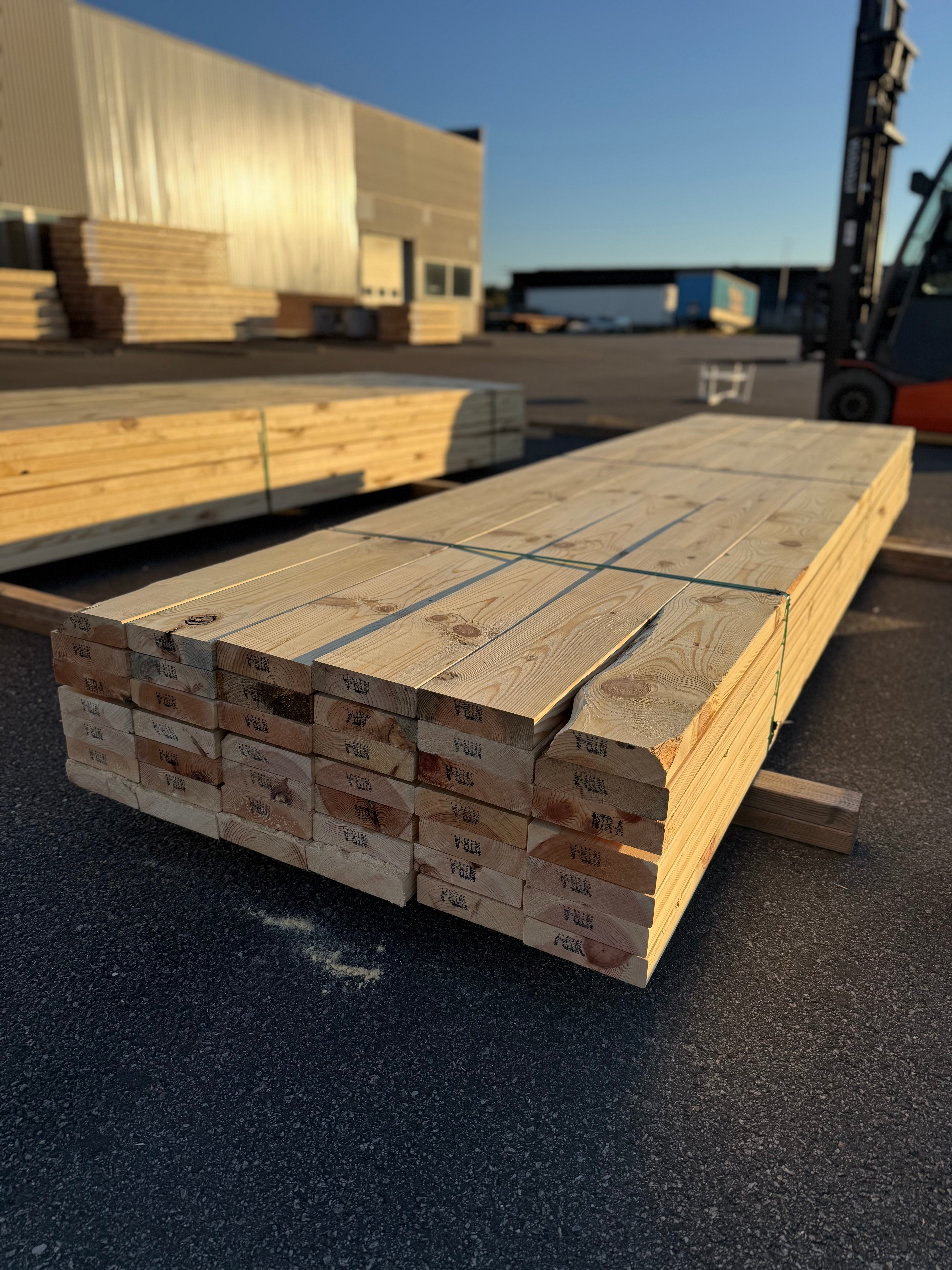 Paket Reglar 45x170 – 42 st (3,90 m, furu)