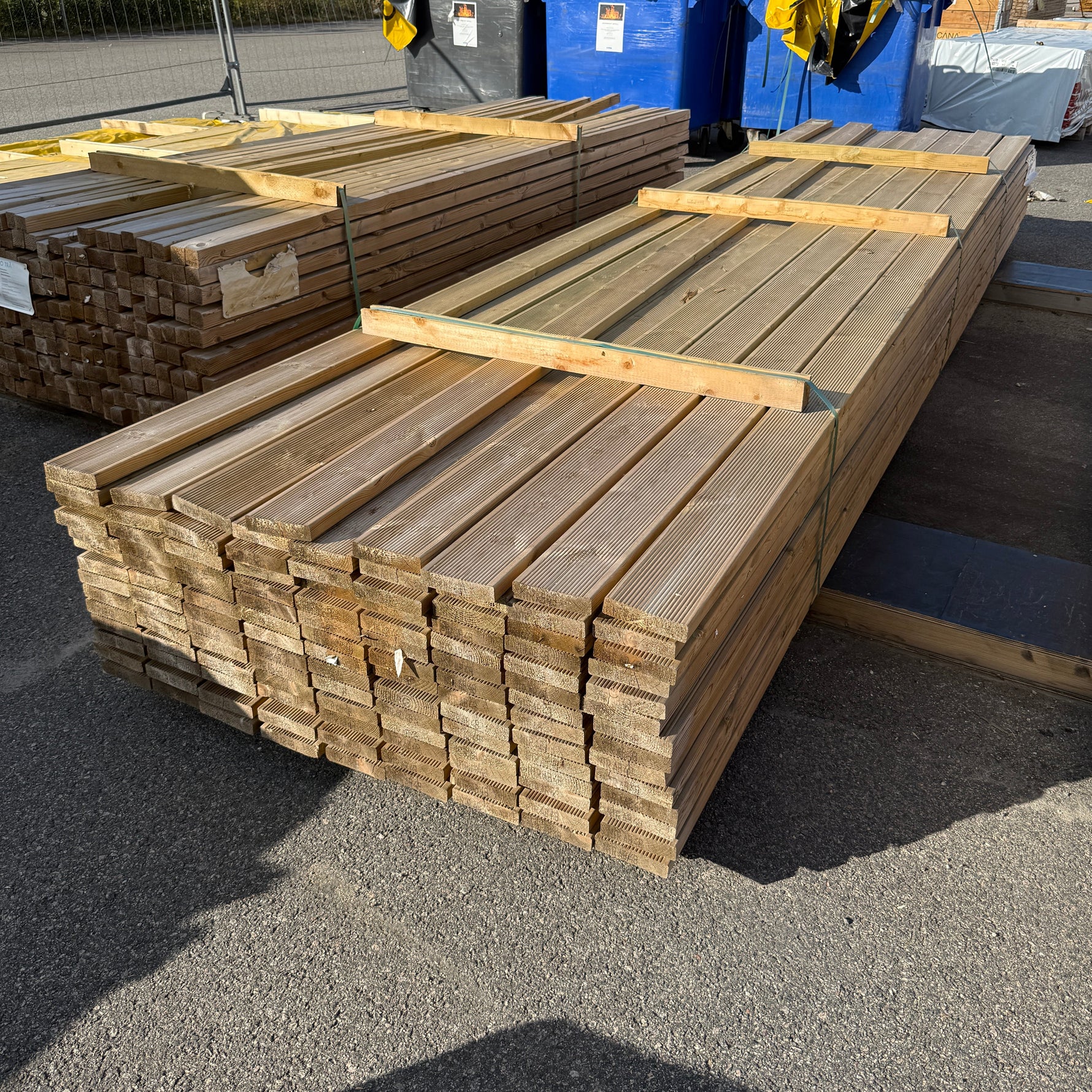 Paket Tryckimpregnerad Rillad Trall 28×120 mm 4,80m 123st (NTR-AB, G4-2)