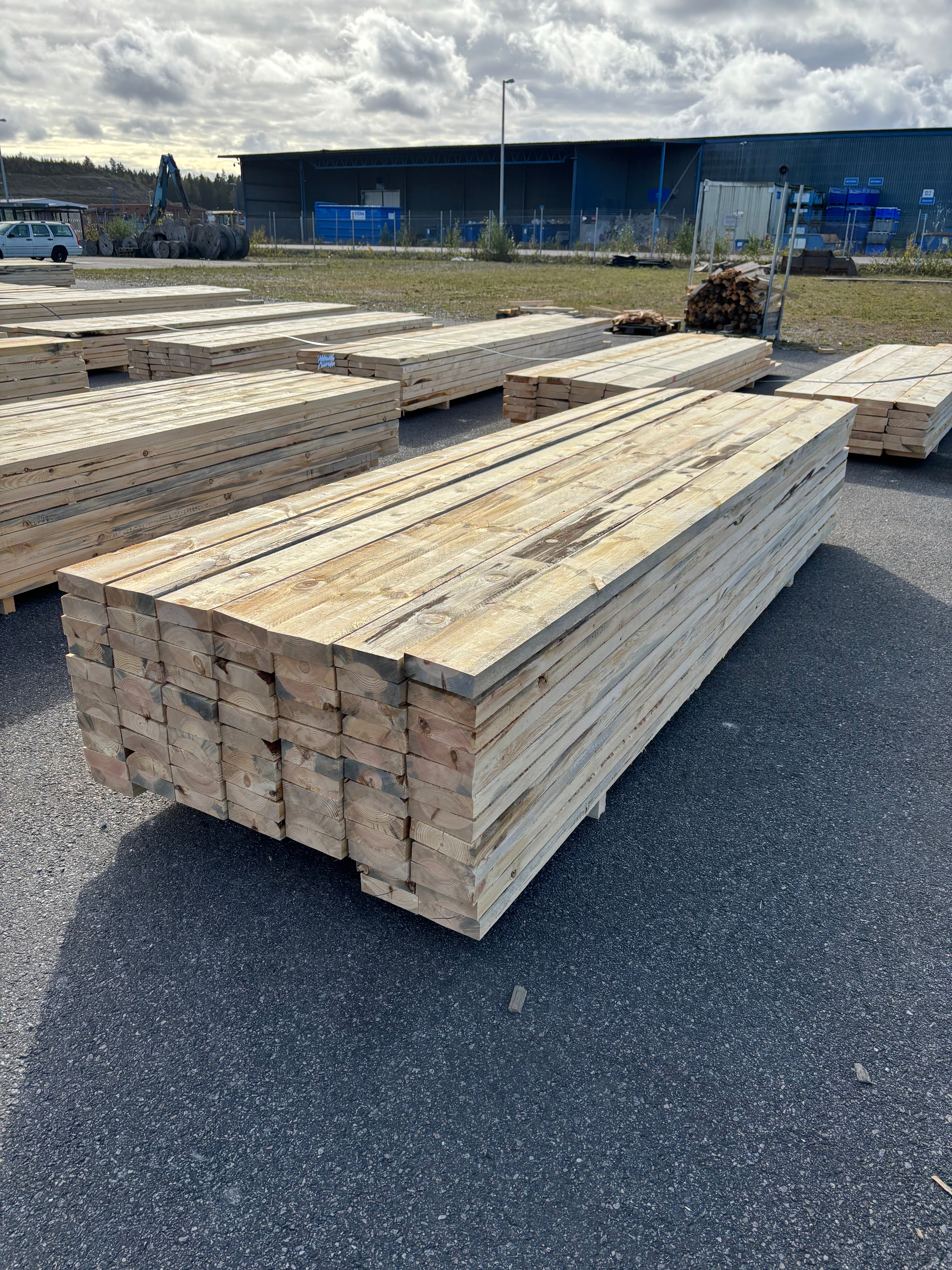 Paket Ohyvlade Reglar 47x150mm (3,30–3,60m) 84st