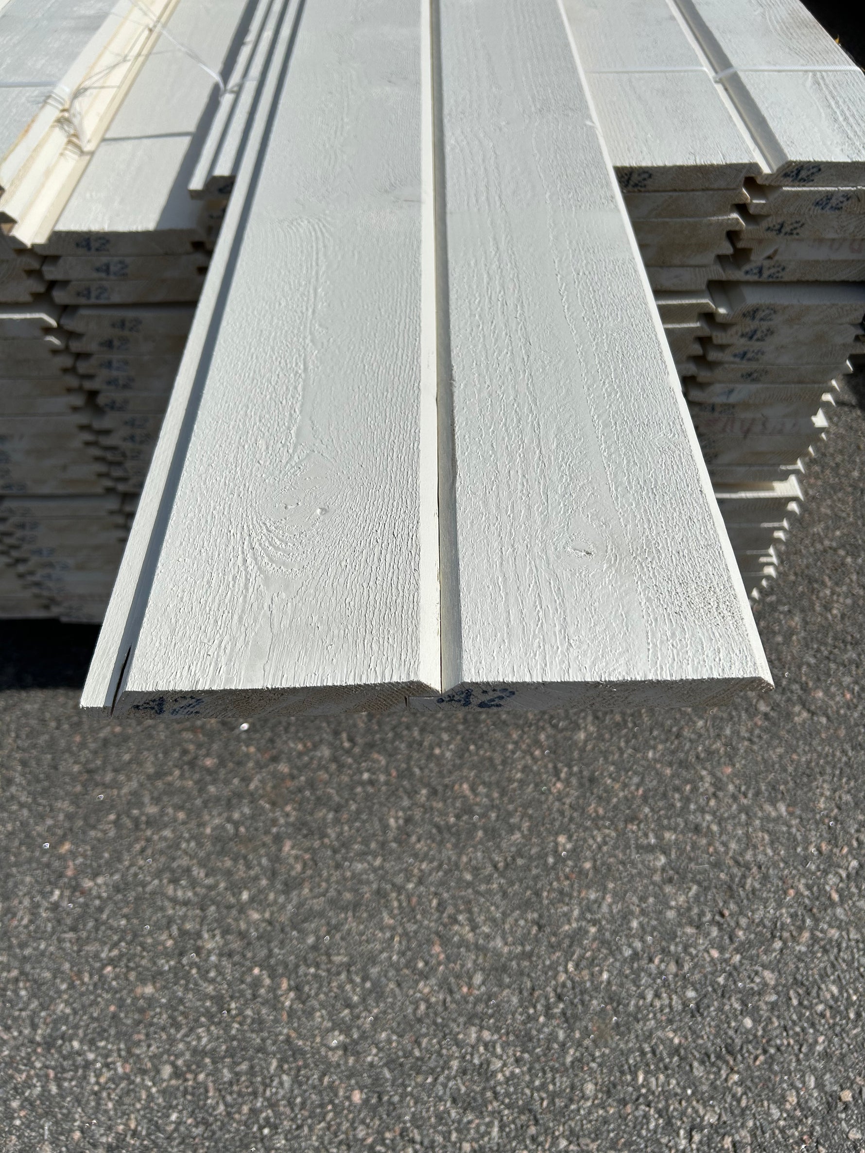 Paket Enkelfas Halvspont 22x120mm 4.20m 225st Grundmålad