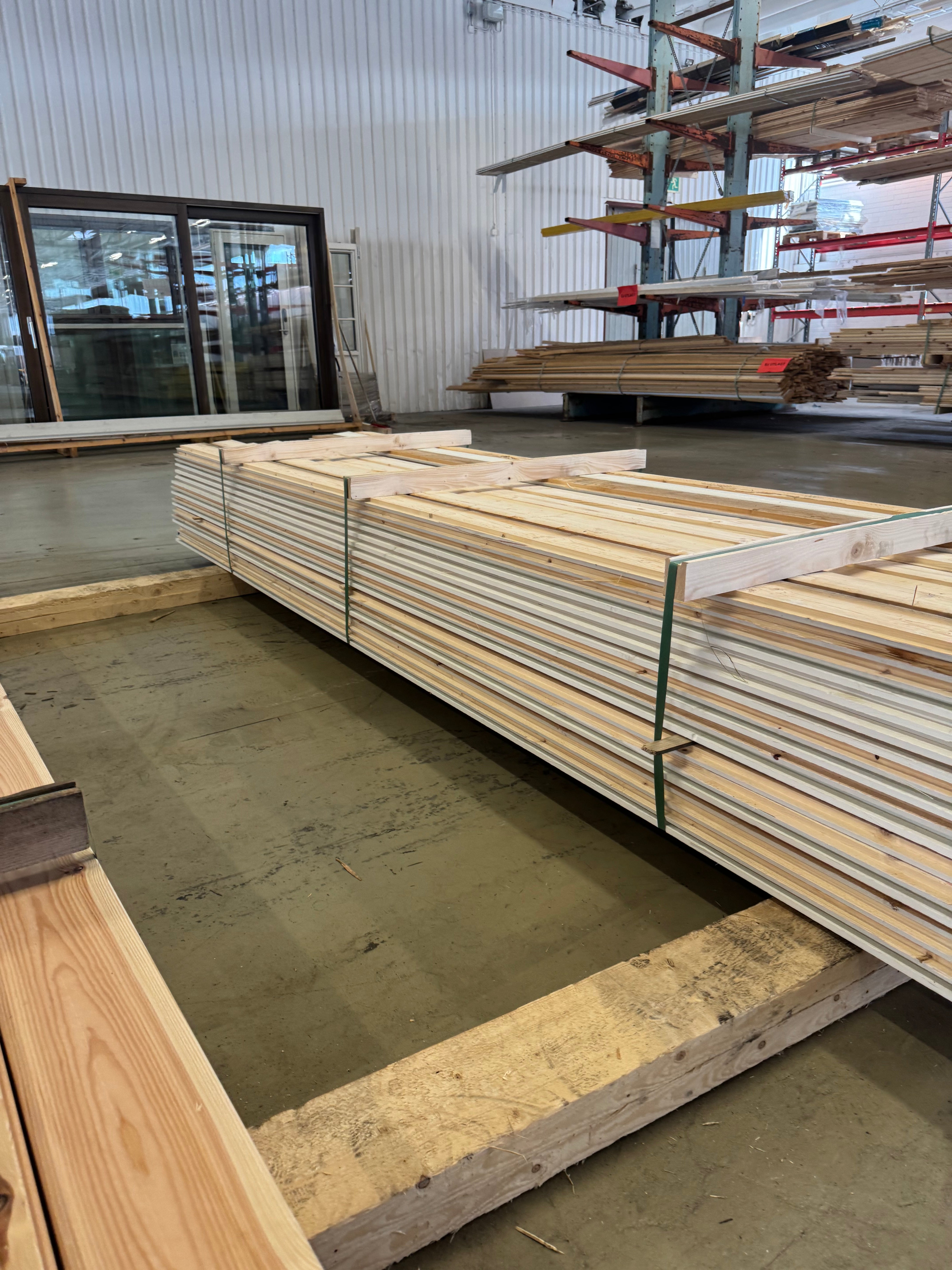 Paket Spårpanel Falsad Fasade 22x120 – 141st 3.60m