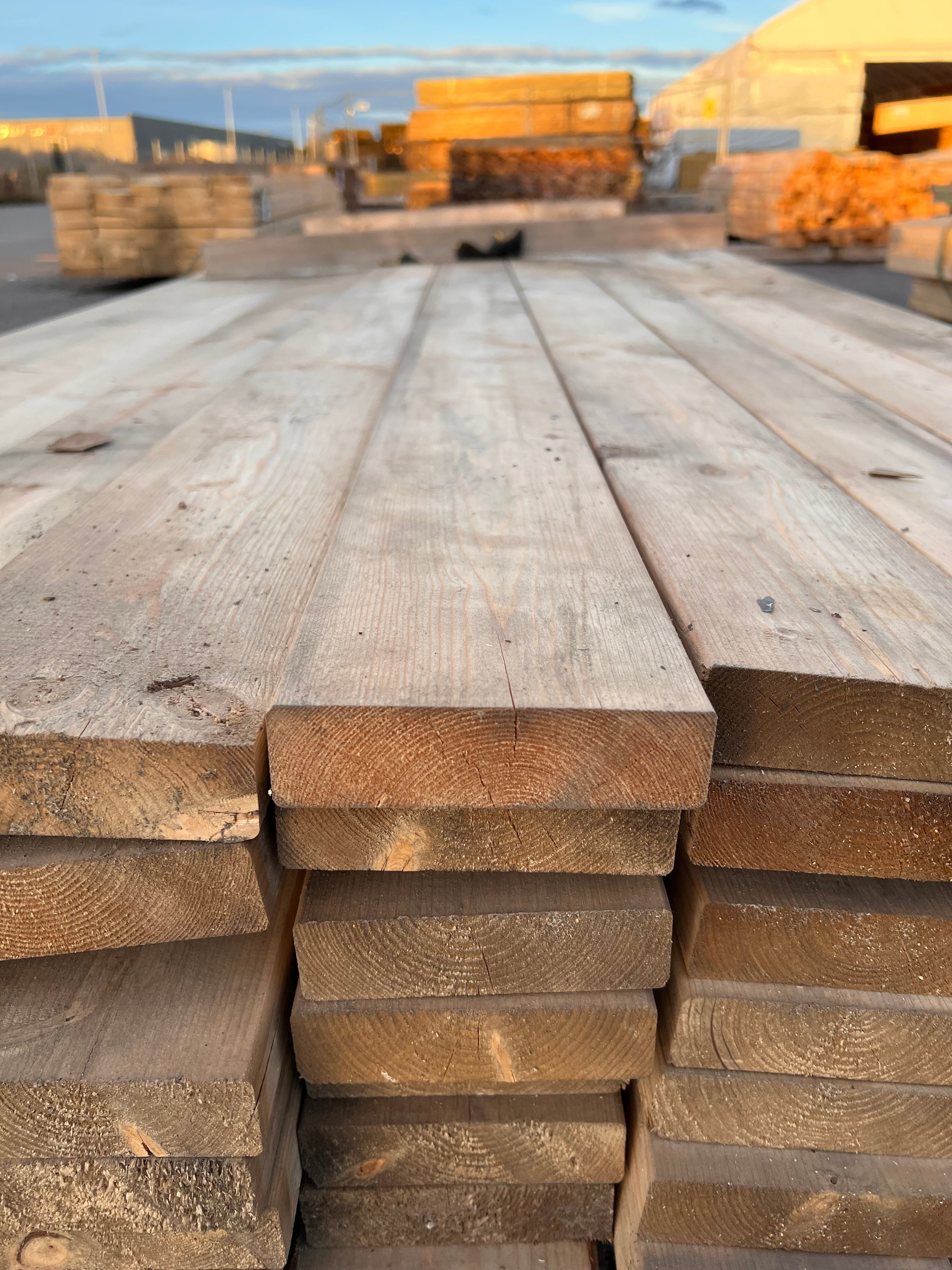 Paket reglar 34x120mm, 63st 3,60m (Väderbitet)