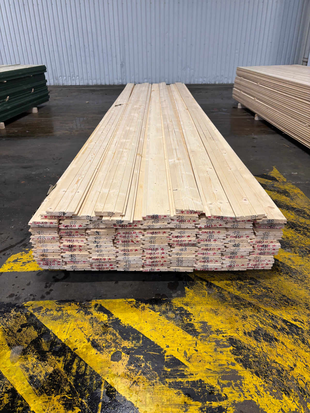 Paket Ytterpanel 19×120mm 4,80m Obehandlad – 119 st