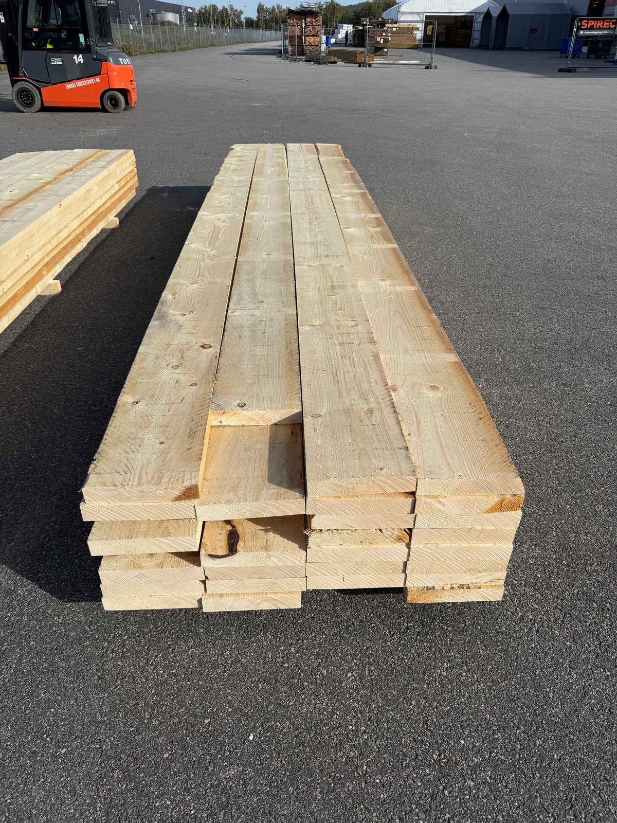 Paket Ohyvlade Reglar 47x250mm (4.20-4.80m) 32st