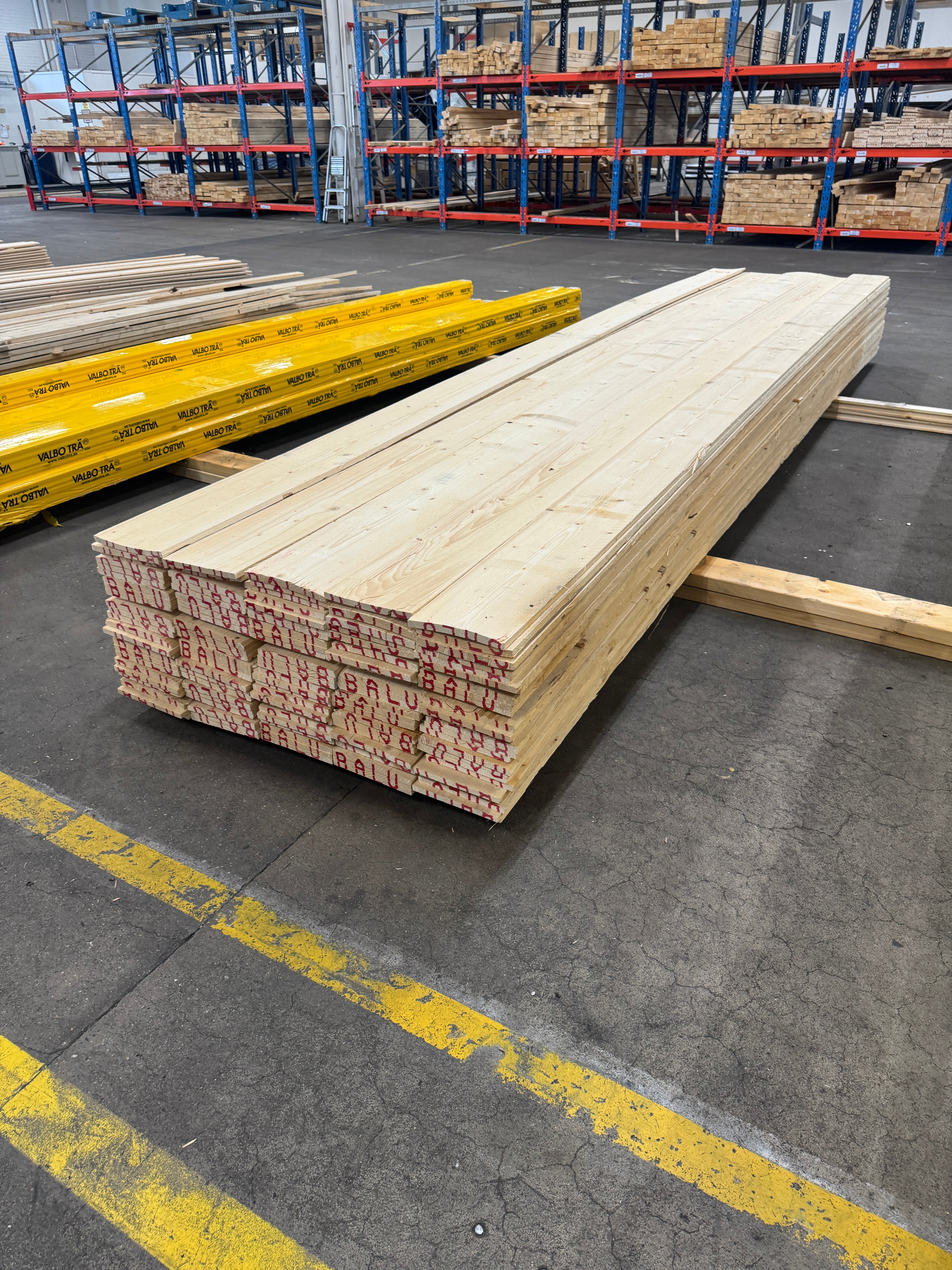 Paket Finsågad Panel 12x200mm 4,80m 125st