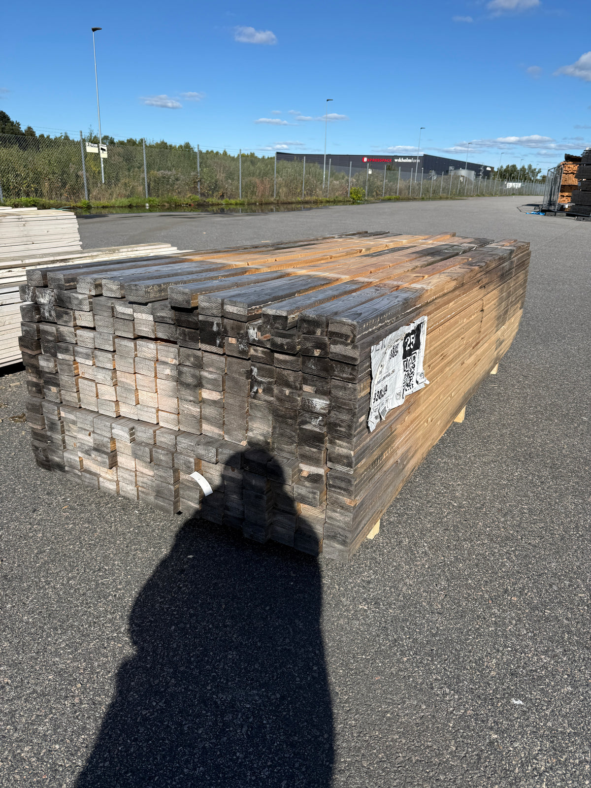 Paket Reglar 45x70mm 2,50m 191st (Fuktskadade)