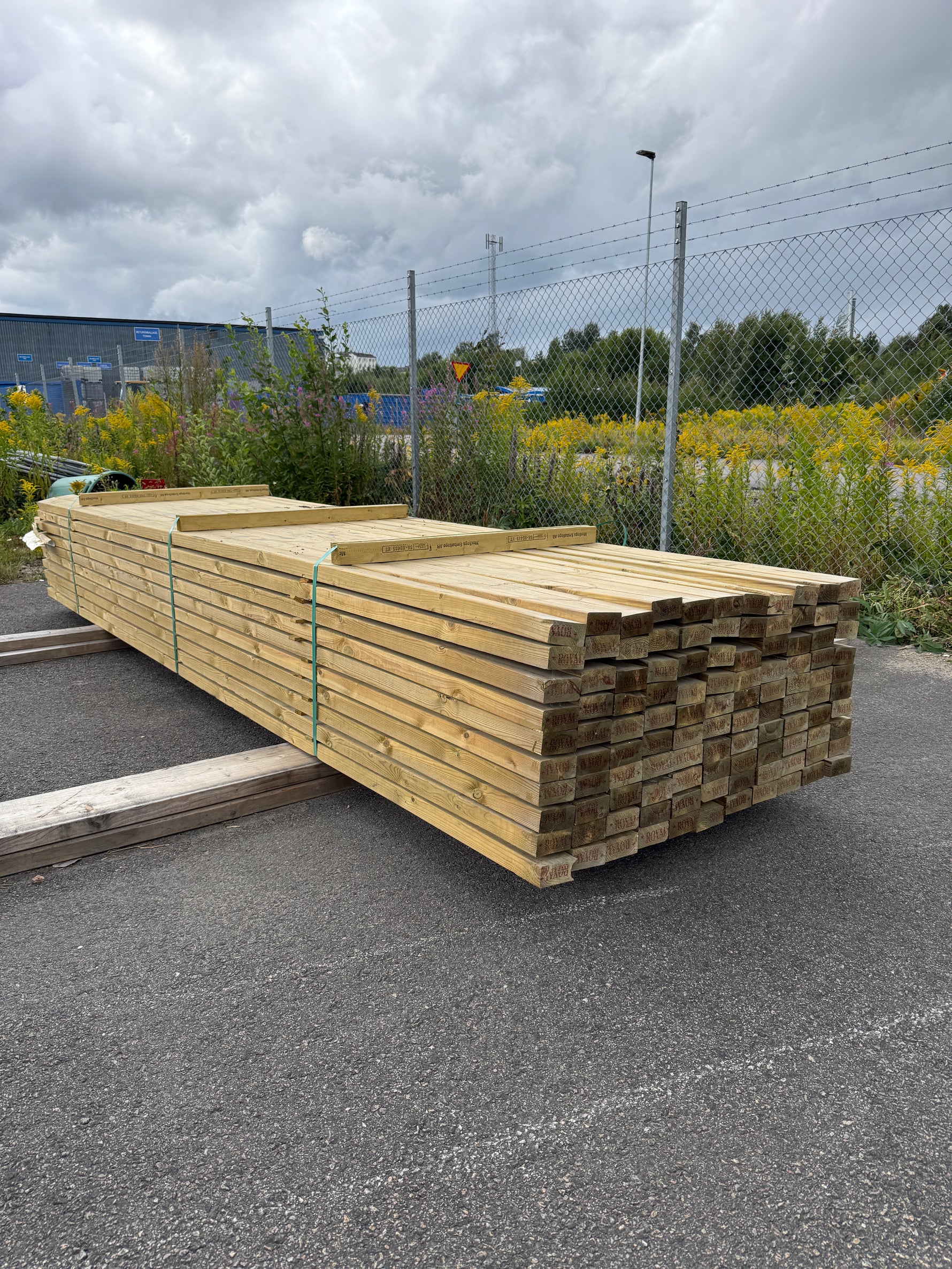 Paket Tryckimpregnerade Reglar 45×95mm, 110 st 4,20 m (C14)