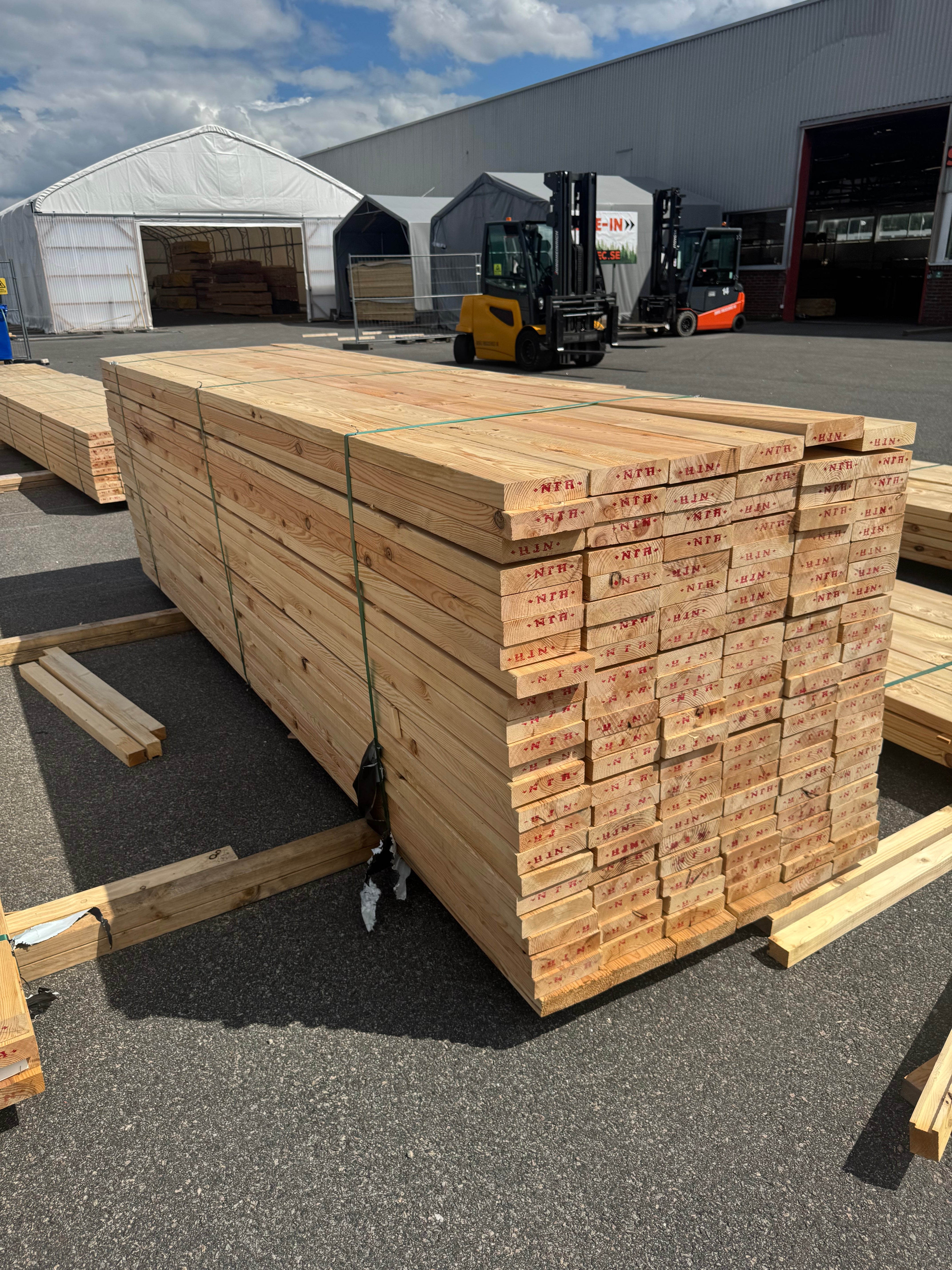 Paket Reglar 45x170 – 138 st (3,60 m, furu)