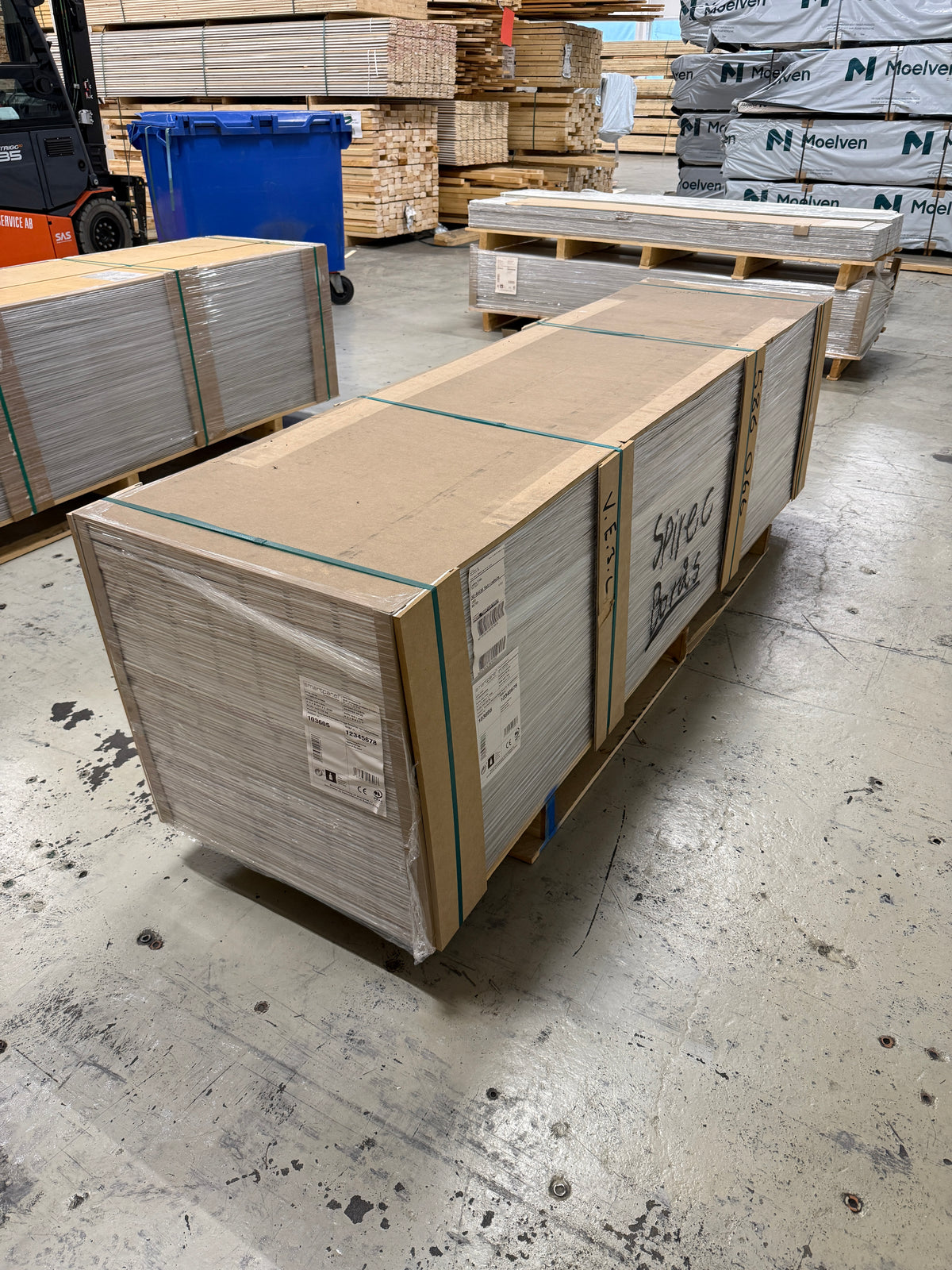 Parti Smartpanel Bomull 6x620x2390mm – 100st skivor, 148,18 m²
