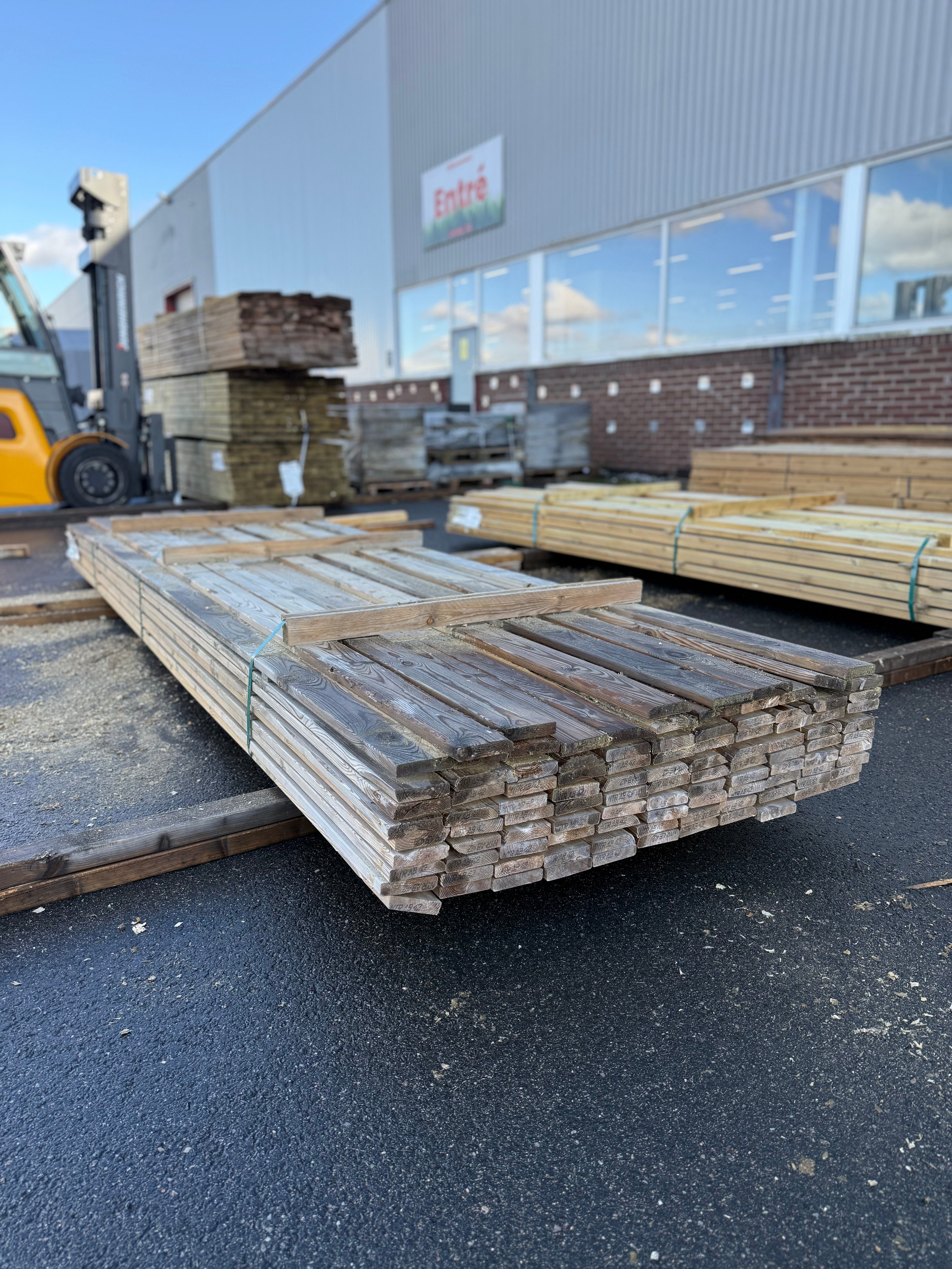 Paket Tryckimpregnerad Trall 22x95mm, 106st 4,20m