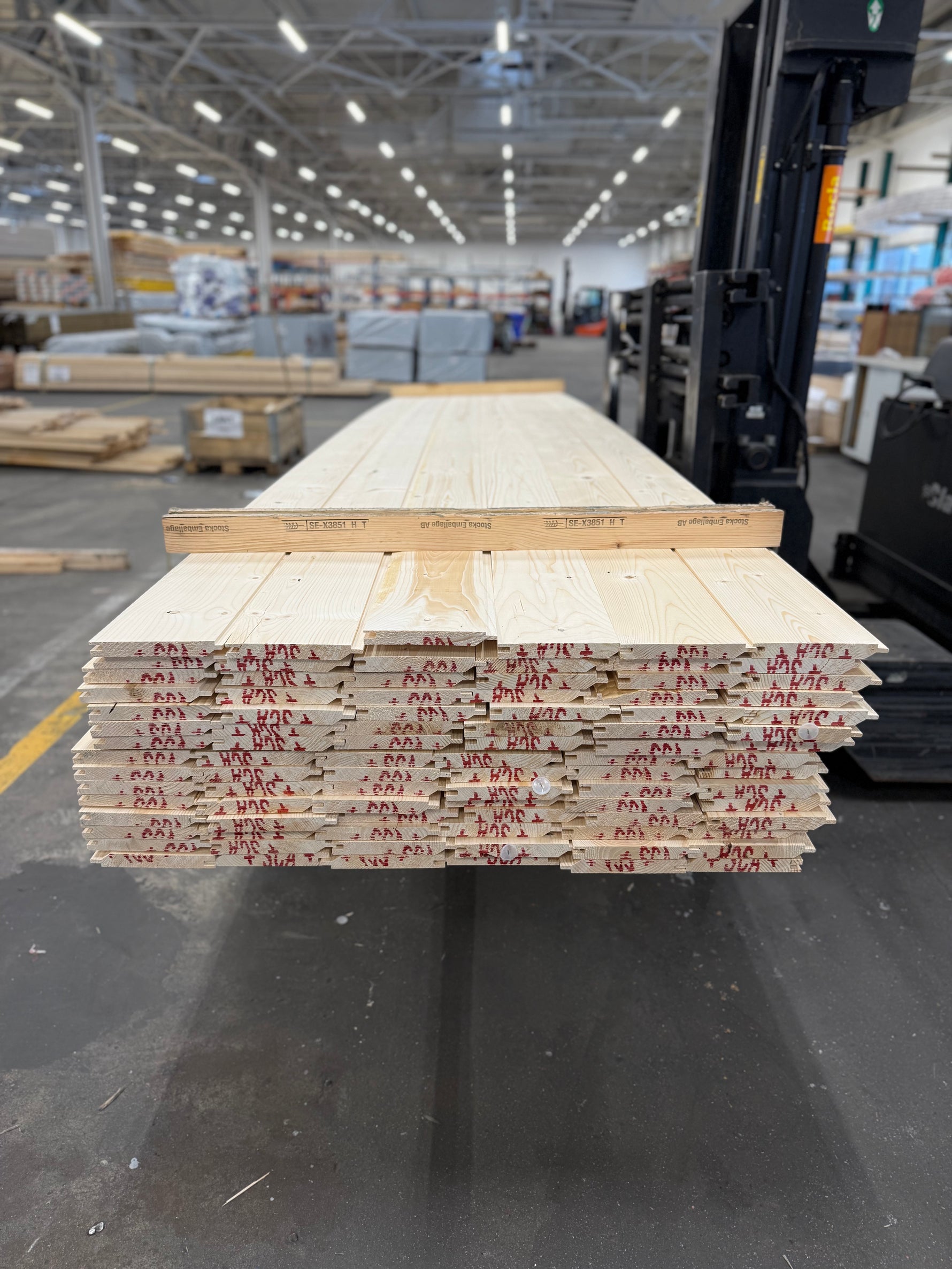 Paket Spontpanel 21x170mm 4.80m 90st (Obehandlad) - Spirec