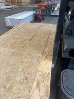 Parti OSB-skivor 11 mm kantskadade – 7 st