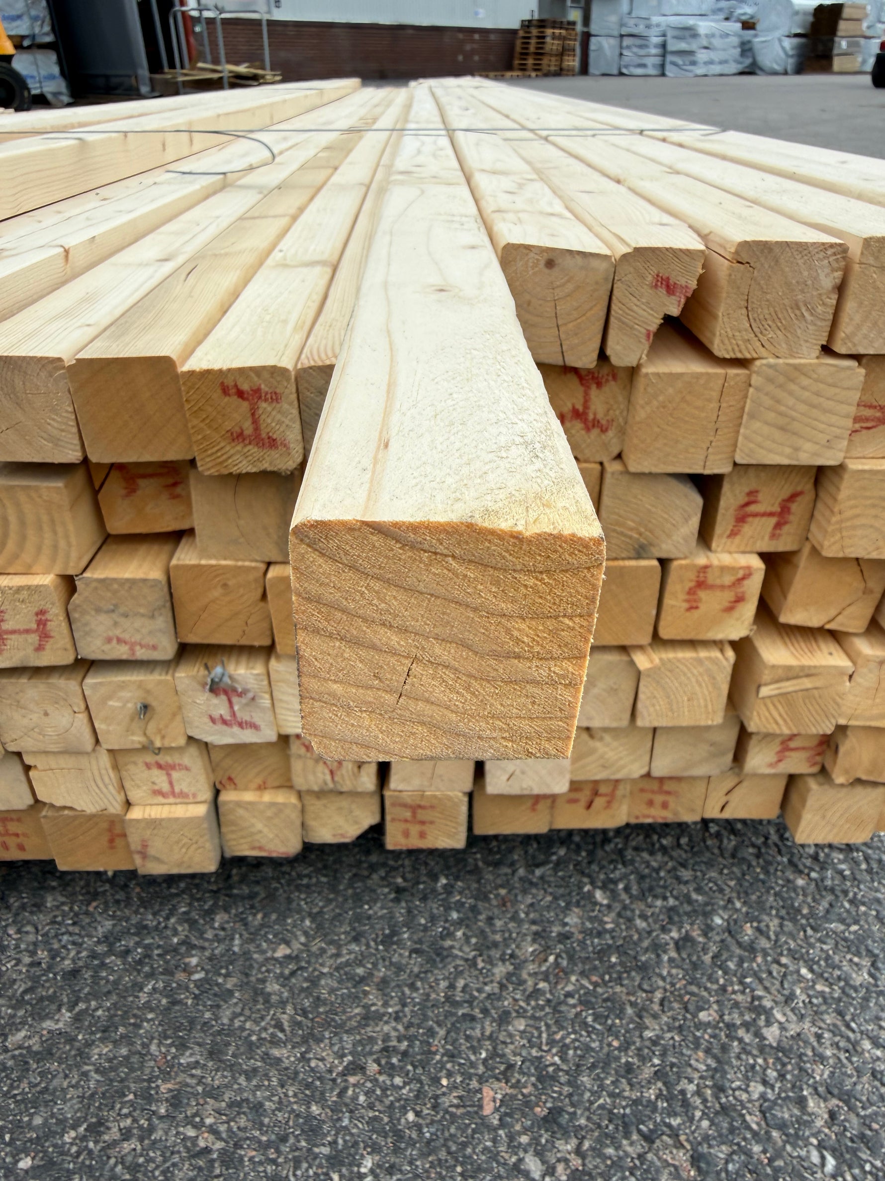 Paket Reglar 45x45mm, 135st 4,80m (Andra sortering)