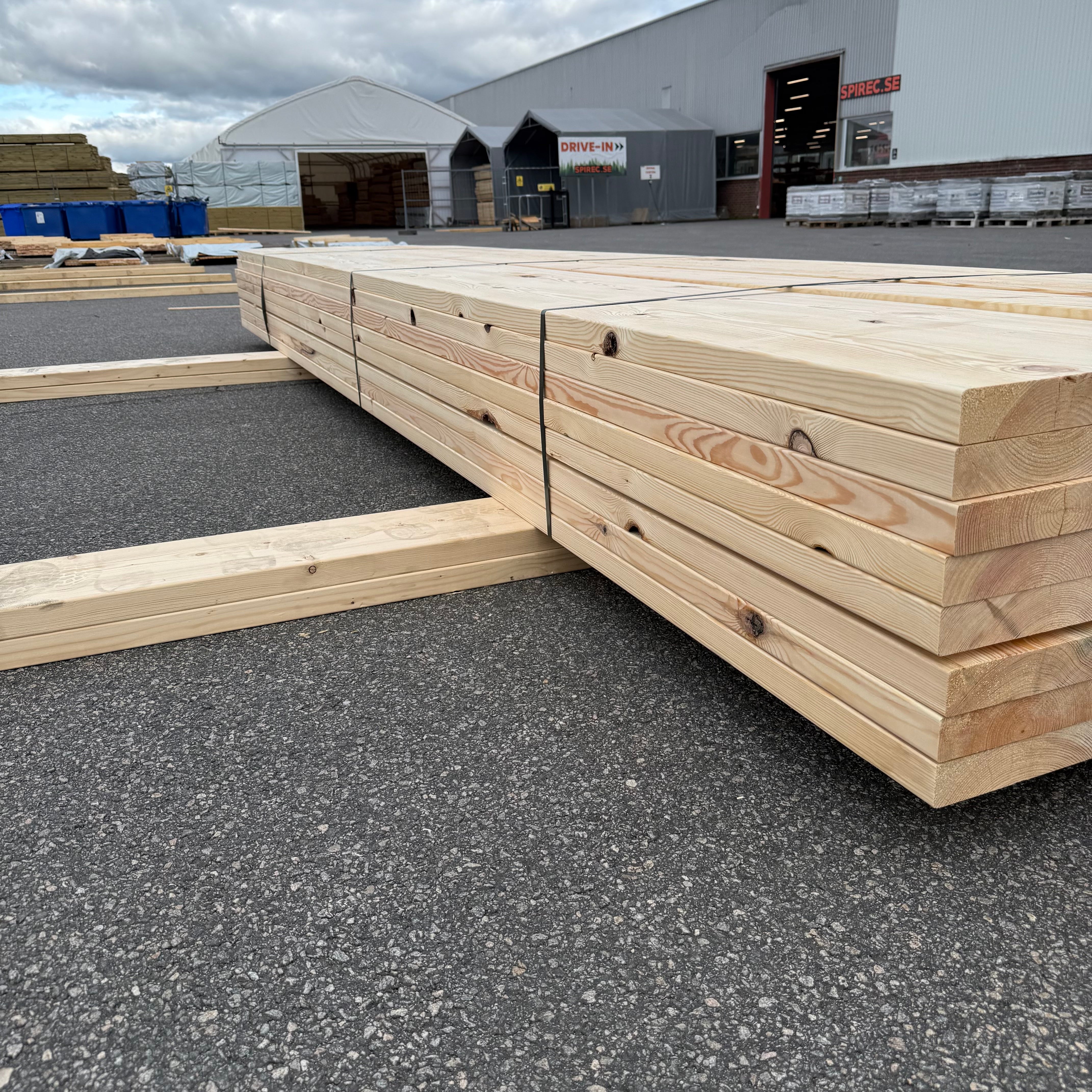 Paket Reglar 45x220mm – 40 st (4,80 m, furu)