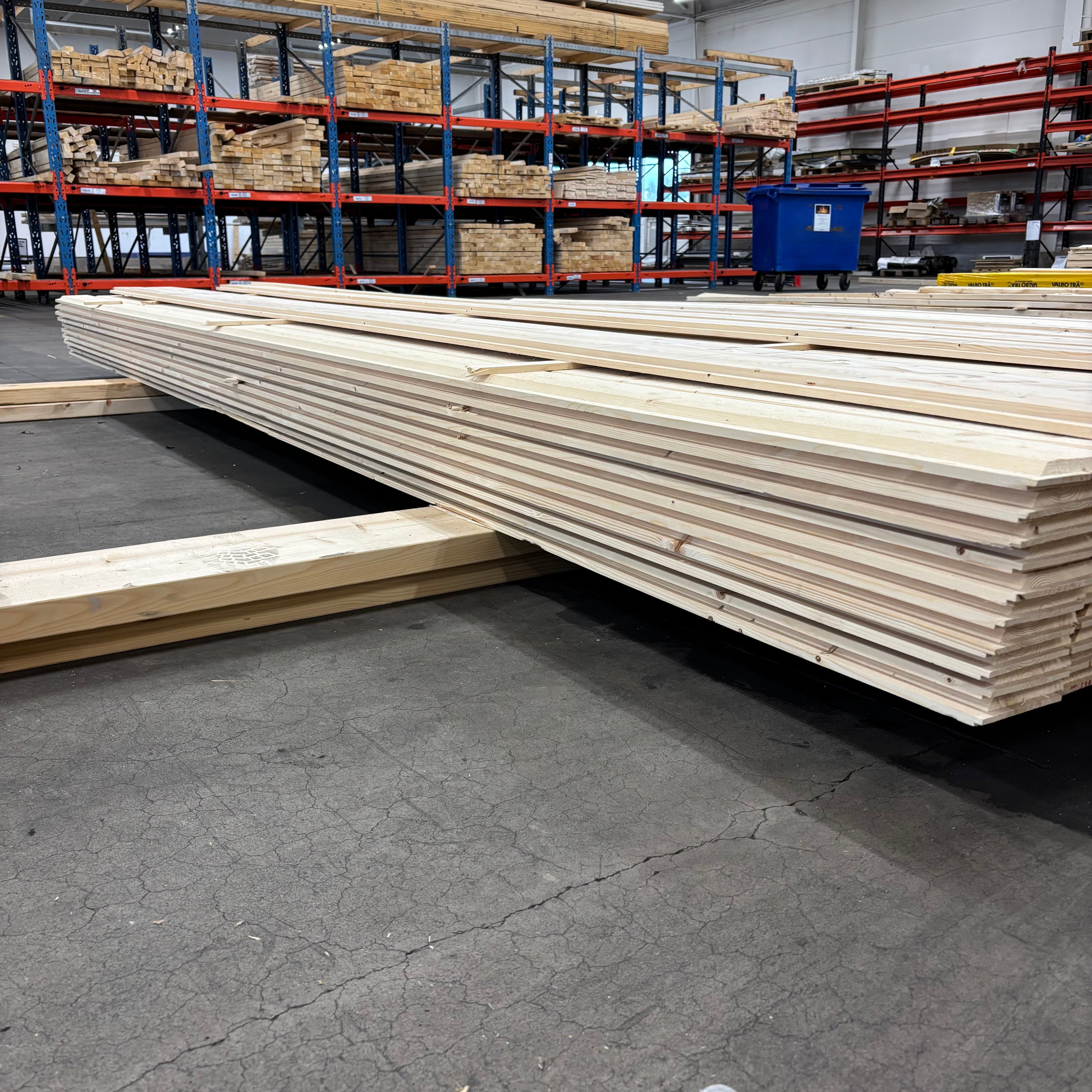 Paket Ytterpanel 22x120mm – 94 st 4.195m