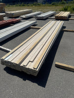 Paket Glespanel 20x70 mm, 110 st 4,50 m Vitlaserad