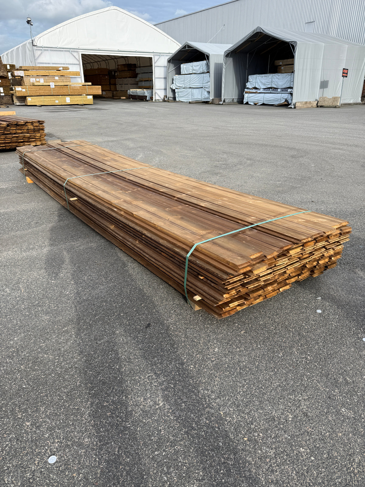 Parti Kebony Ytterpanel 22×120 mm, 4,10 m – 115 st