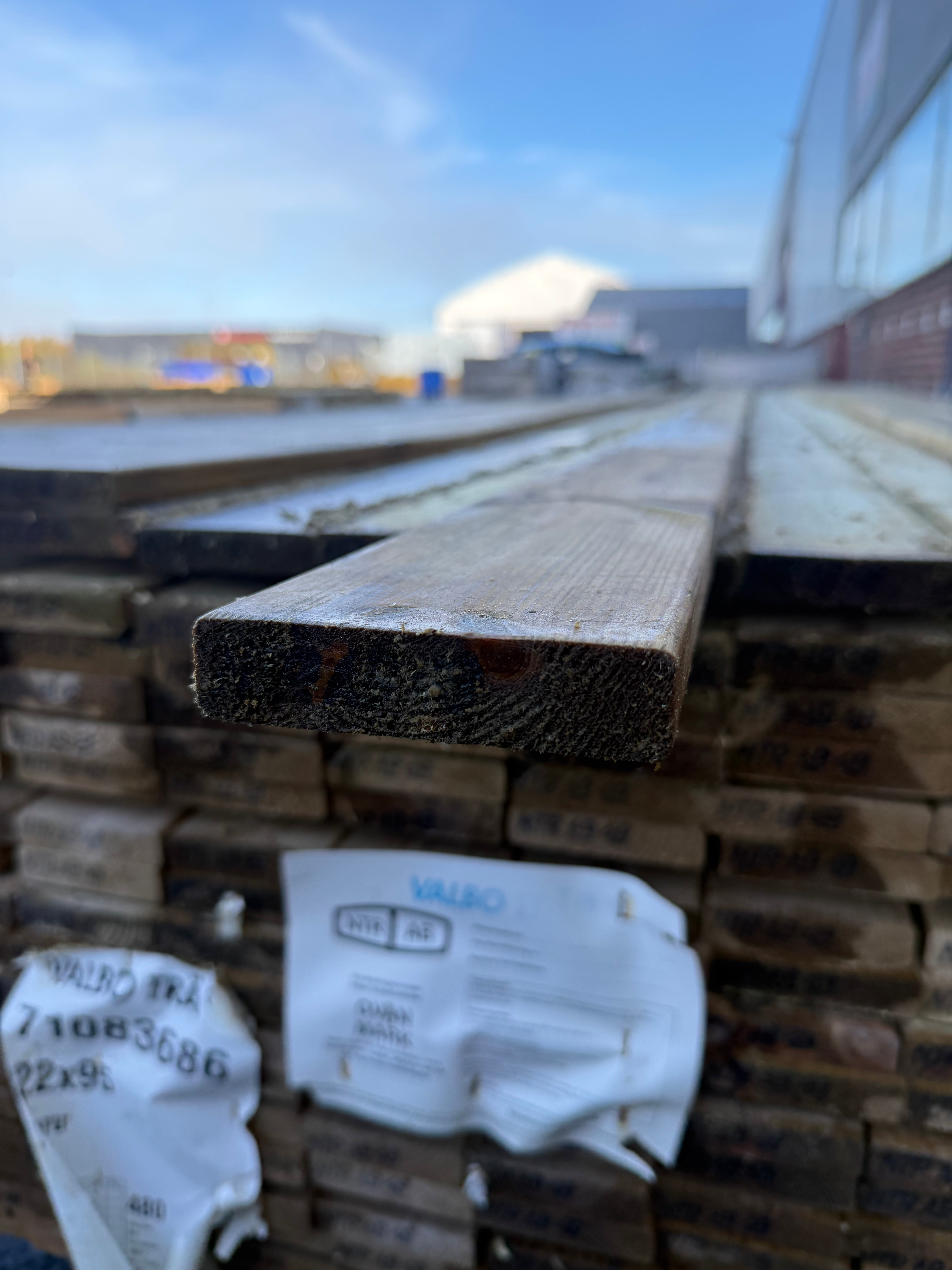 Paket Trall 22x95mm, 227st 4,80m Tryckimpregnerad (NTR AB)