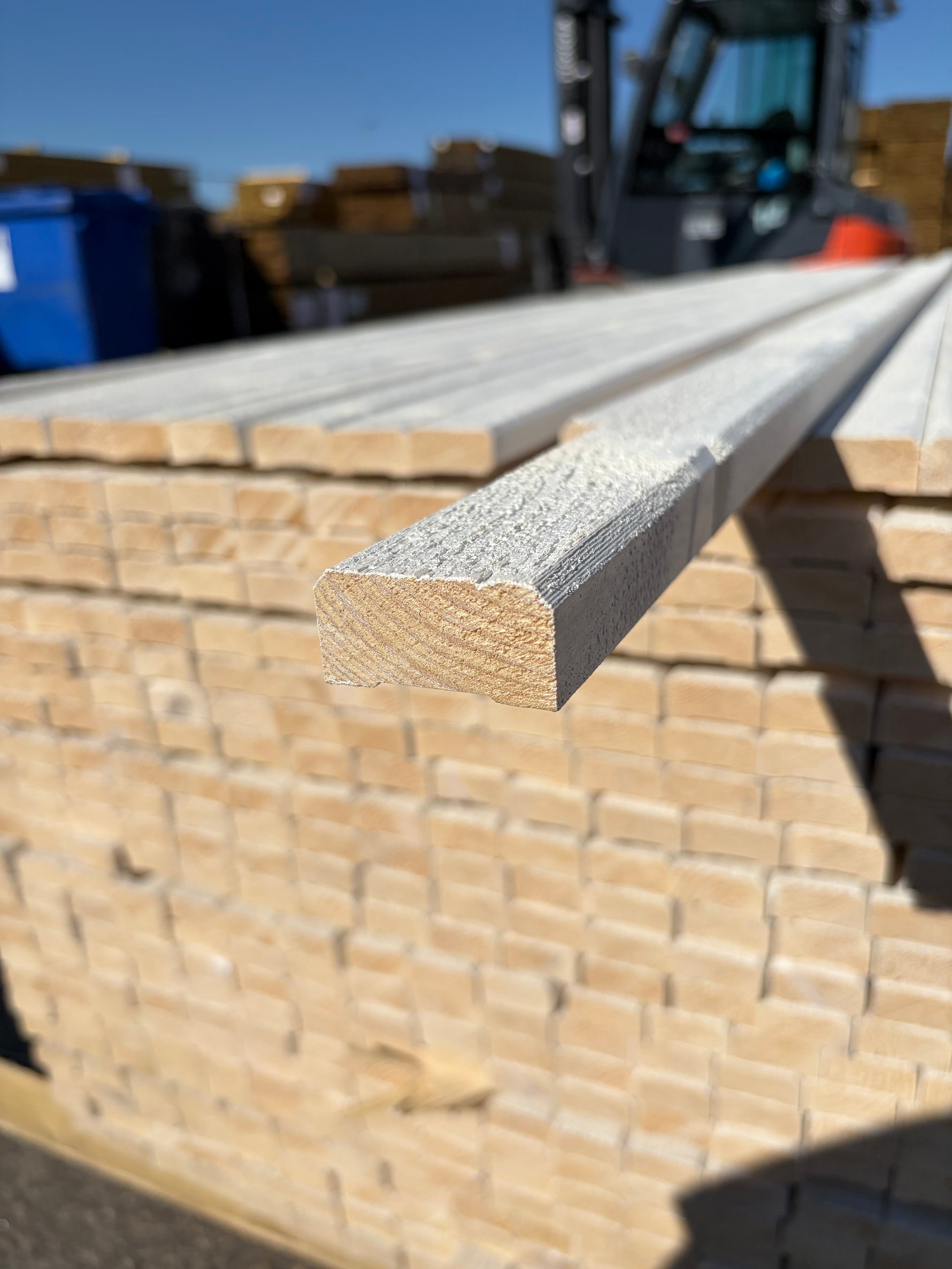 Parti Lockläkt 22x45mm, 190st 3.60m- Grundmålad