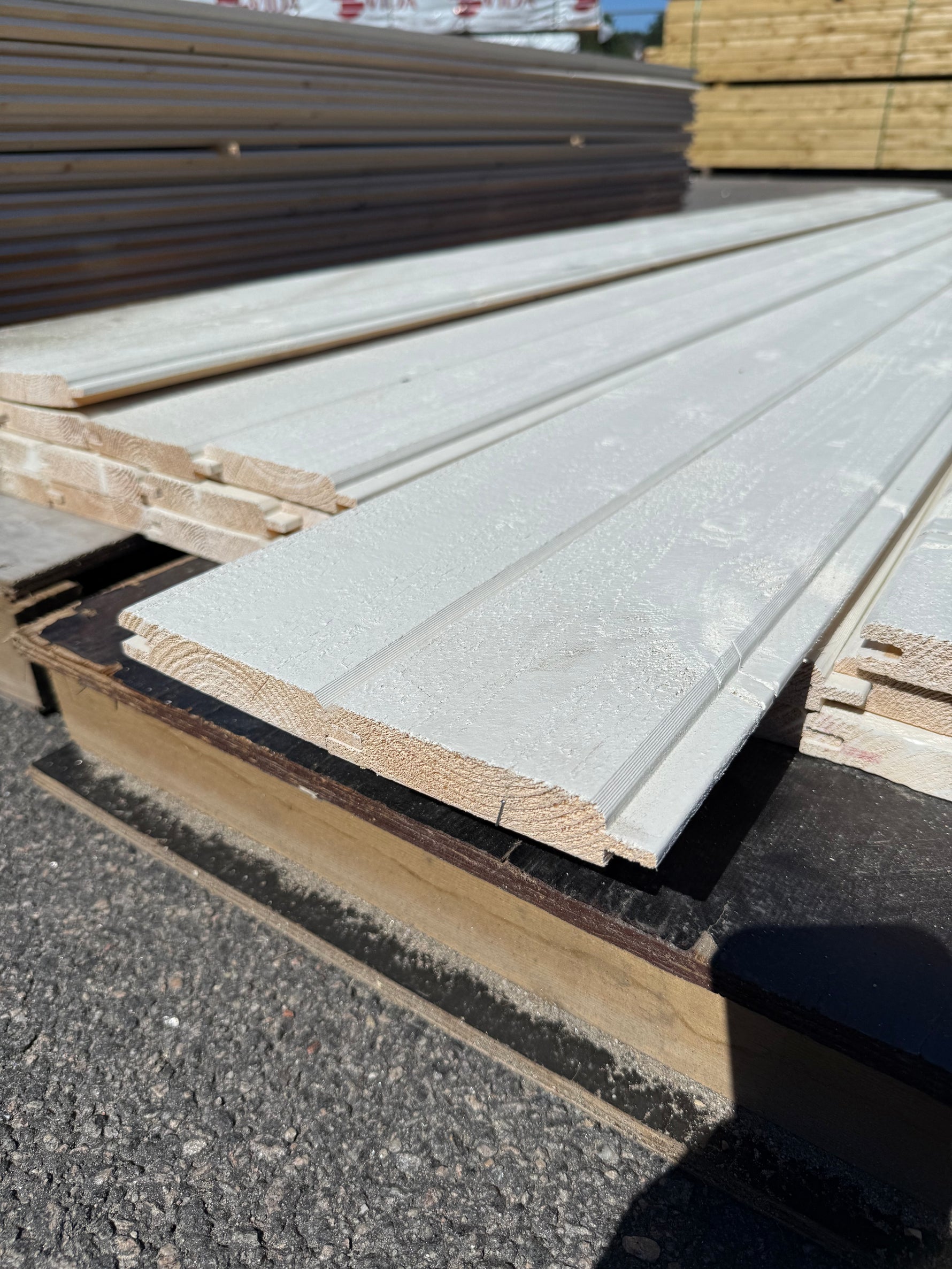 Paket Ytterpanel Dubbelfasspont 22x120mm, 28st 2.70m Mellanstruken