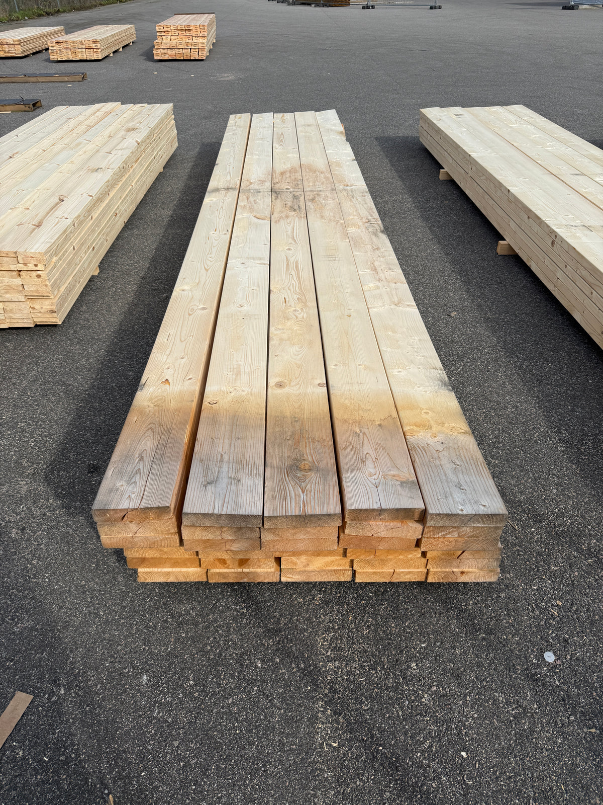 Paket Reglar 45x195mm Gran 5.10-5.40m (mögel/fuktskadat)