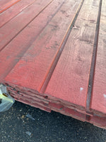 Paket Ytterpanel Falsad Enkelfas 21x147 mm – 46 st (5,10 m, Brandröd) - Spirec