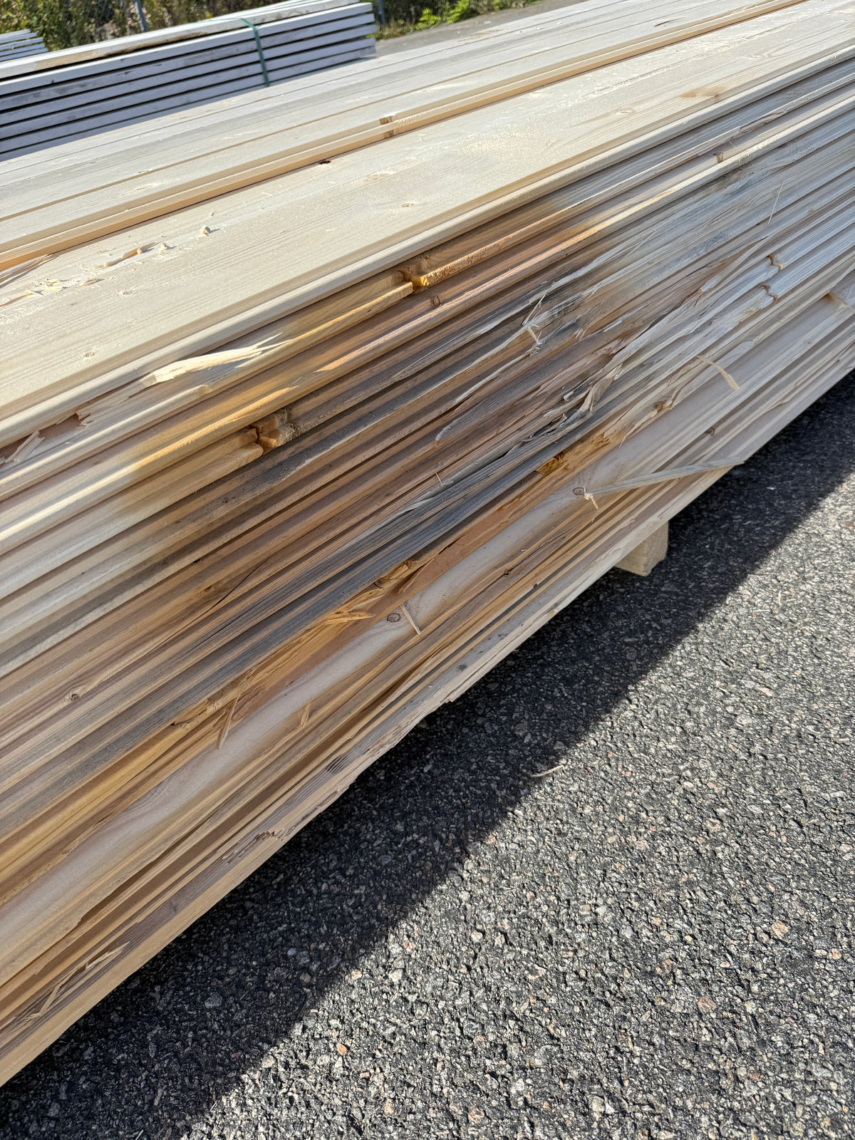 Paket Råspont 20x120mm 4,80m 158st (Andra Sortering)