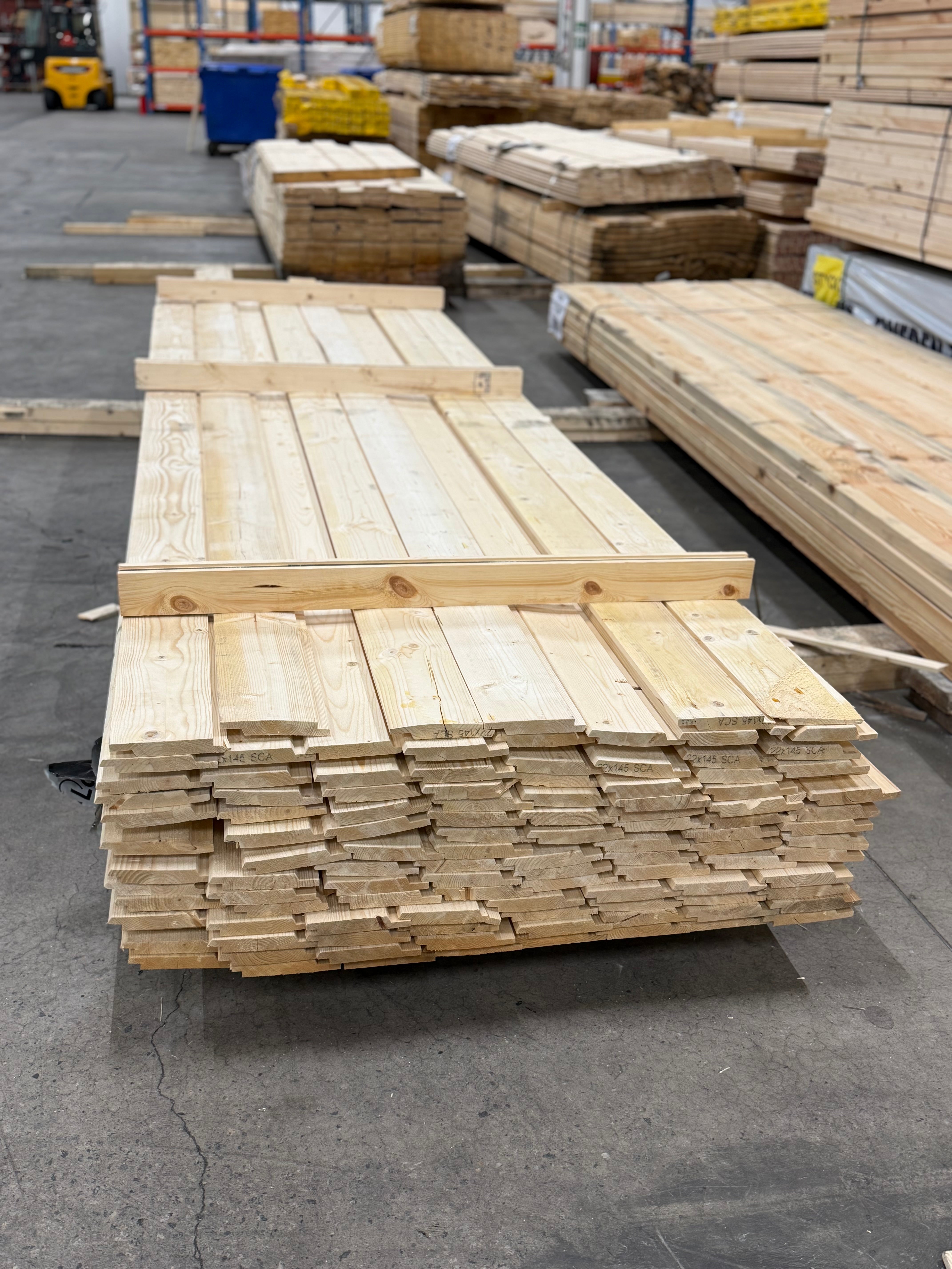 Paket Dubbelfasspont 22x145mm 150st 3.60–5.40m (B-Sortering)