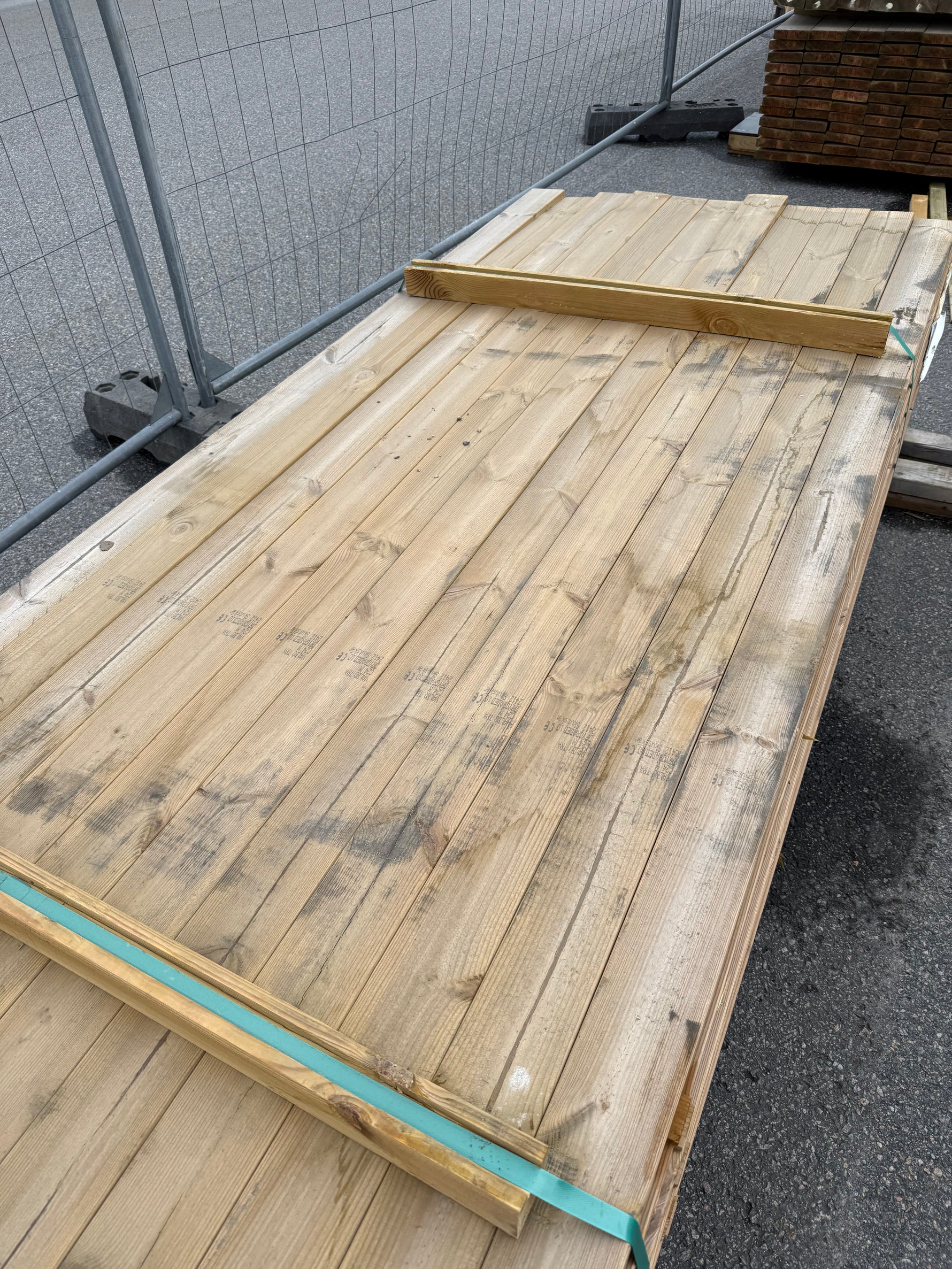 Paket Tryckimpregnerade Reglar 45x95mm, 110st 3,0m (C24)