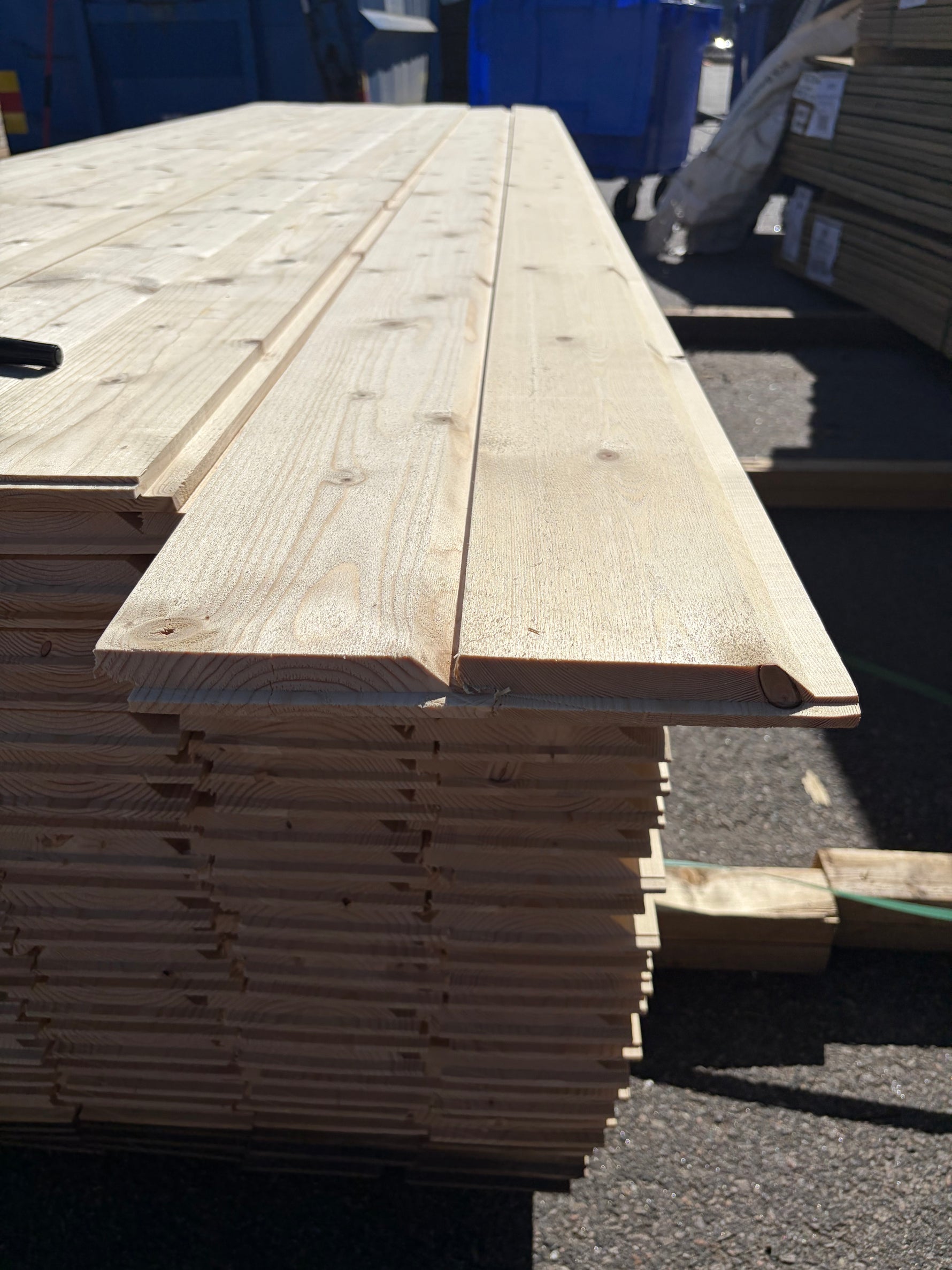 Paket Enkelfas Fals Ändspont 22x145mm, 208st 3.6m