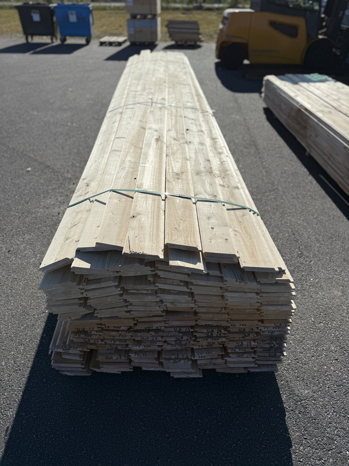 Paket Dubbelfasspont 22x145mm 5,40m 182st Obehandlade