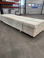 Paket Finsågad Panel 22x120mm 3,60m – 192 st Vit