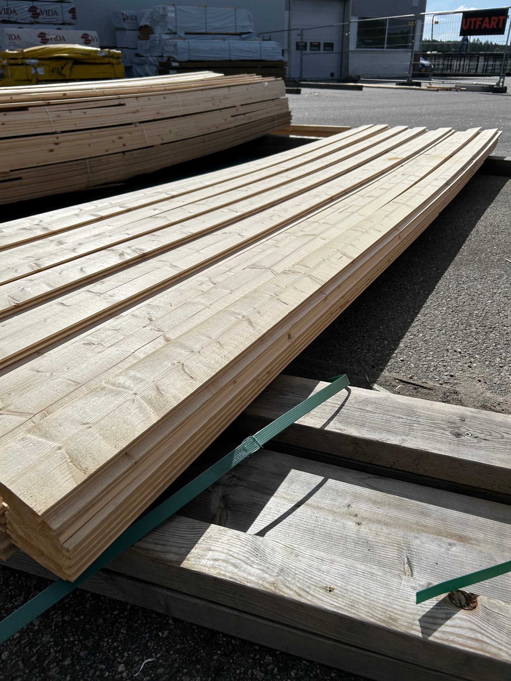 Paket Dubbelfasspont 17x95mm 73st 3.90m Obehandlad
