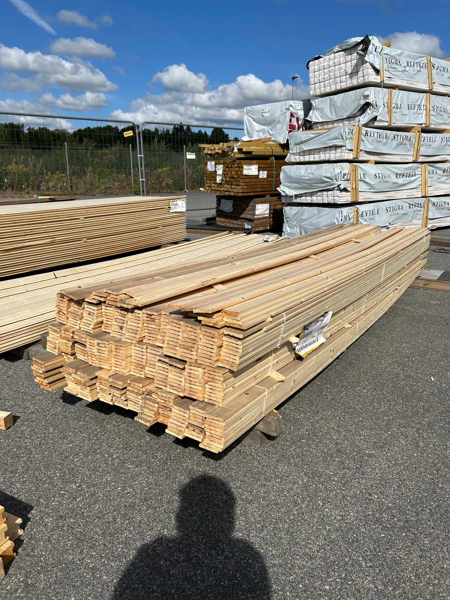 Paket Antikfoder/Sockel 13×69 mm 3,30 m 360 st Furu