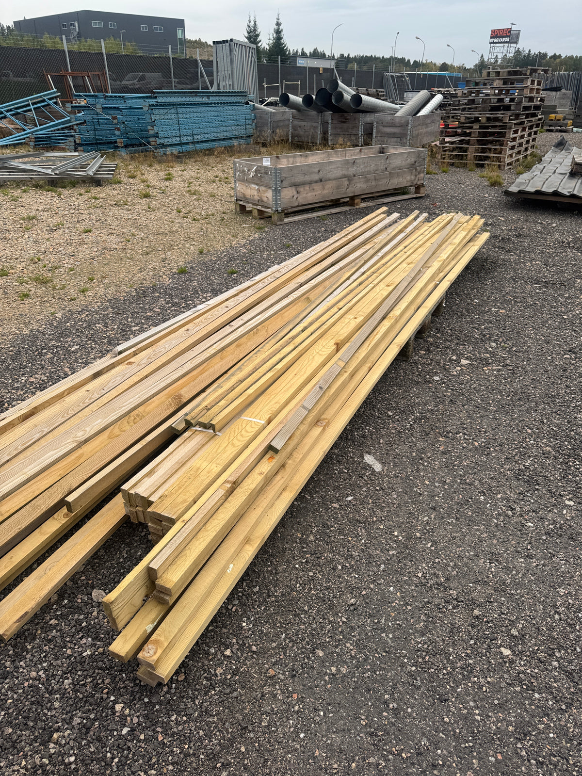 Paket Impregnerad Läkt 25x36/25x48mm – 3,60/4,20/4,80m