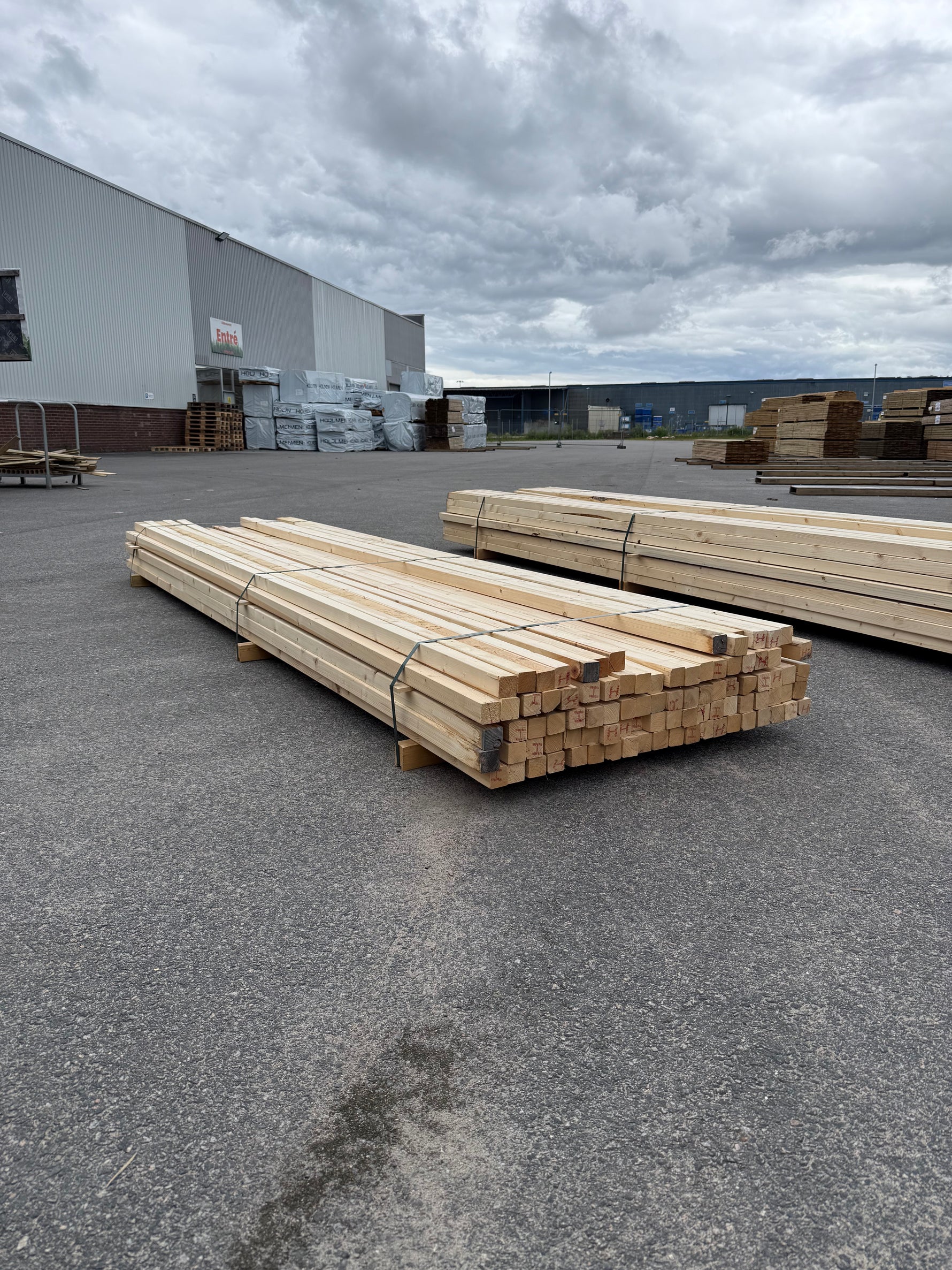 Paket Reglar 45x45mm, 93st 3,60m (Andra sortering)
