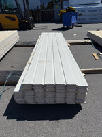 Paket Ytterpanel Enkelfas Halvspont 22x145mm, 100st 3.60m Grundmålad