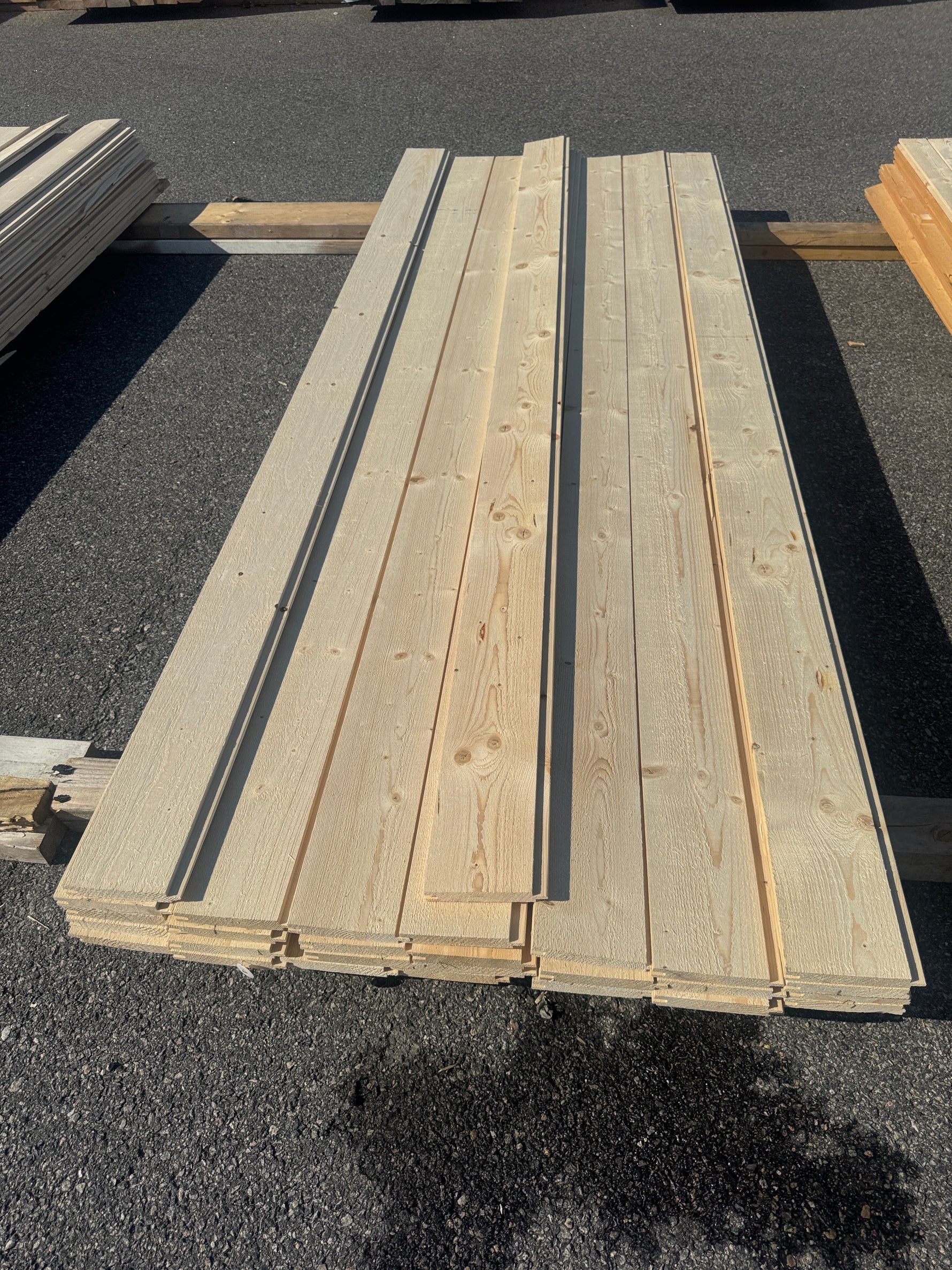 Paket Ytterpanel 22x145mm 2,70m 31st Obehandlad