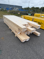 Parti Furugolv Borstad Ljusgrå Ekonomi 25x160 mm – 56,64 m²