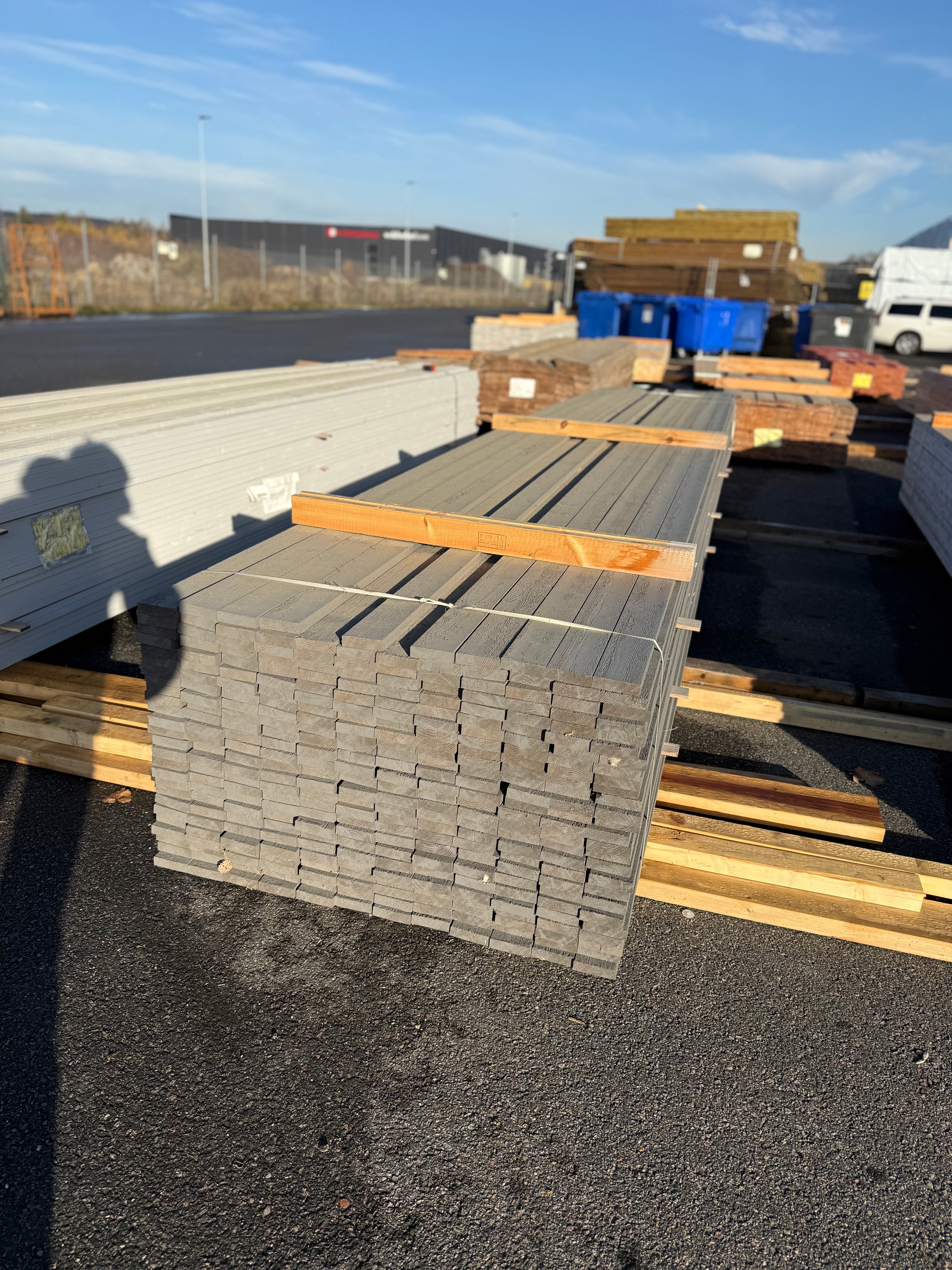 Paket Finsågad Panel 21x79mm – 310 st 5,40 m (Gran, NCS S6500-N)