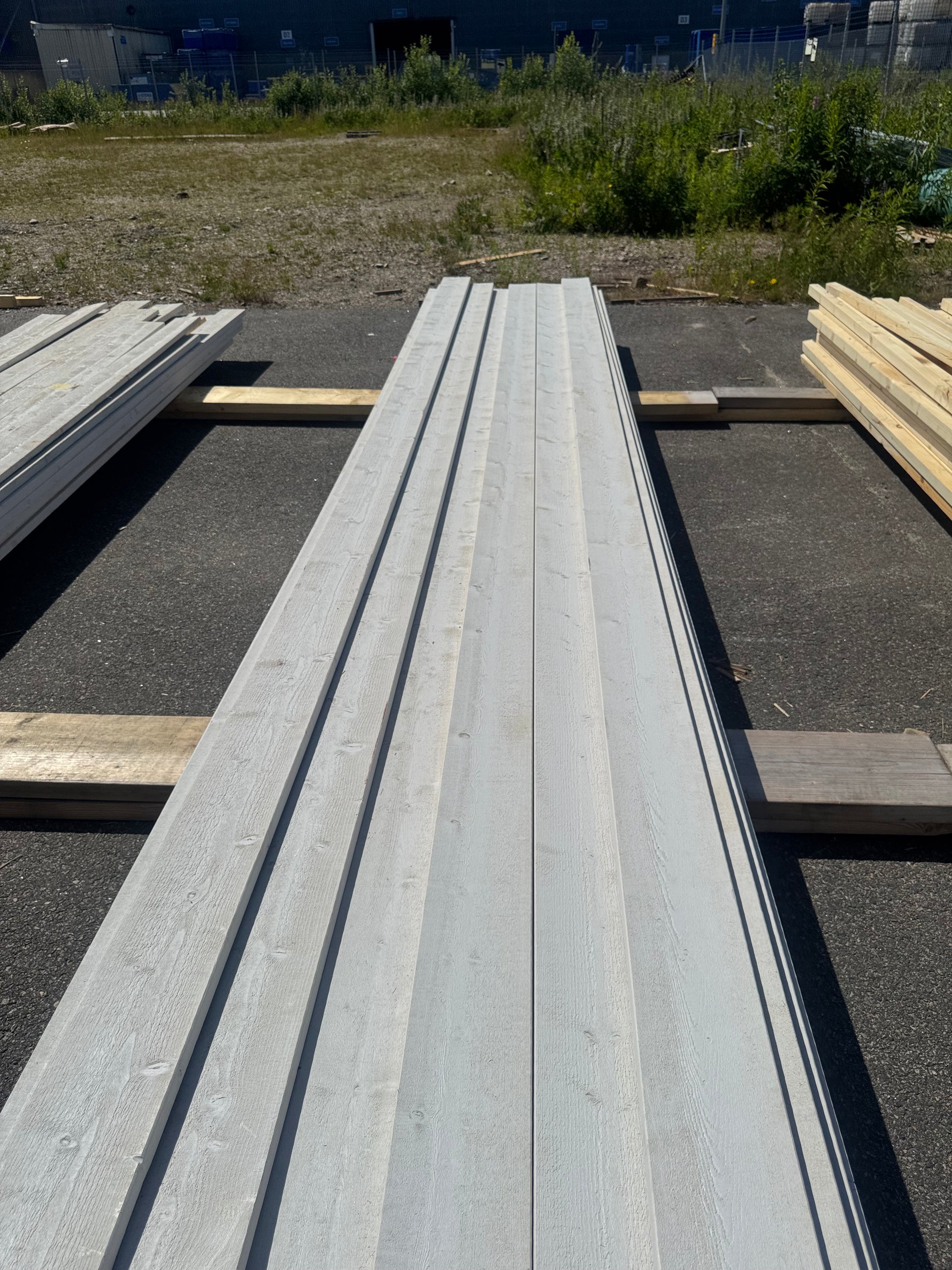 Paket Finsågade Klädselbrädor 22x145 mm, 55 st 4,80 m