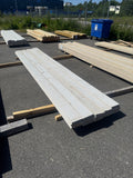 Paket Finsågad Panel 22x170 mm, 26 st 4,20 m Vitmålad