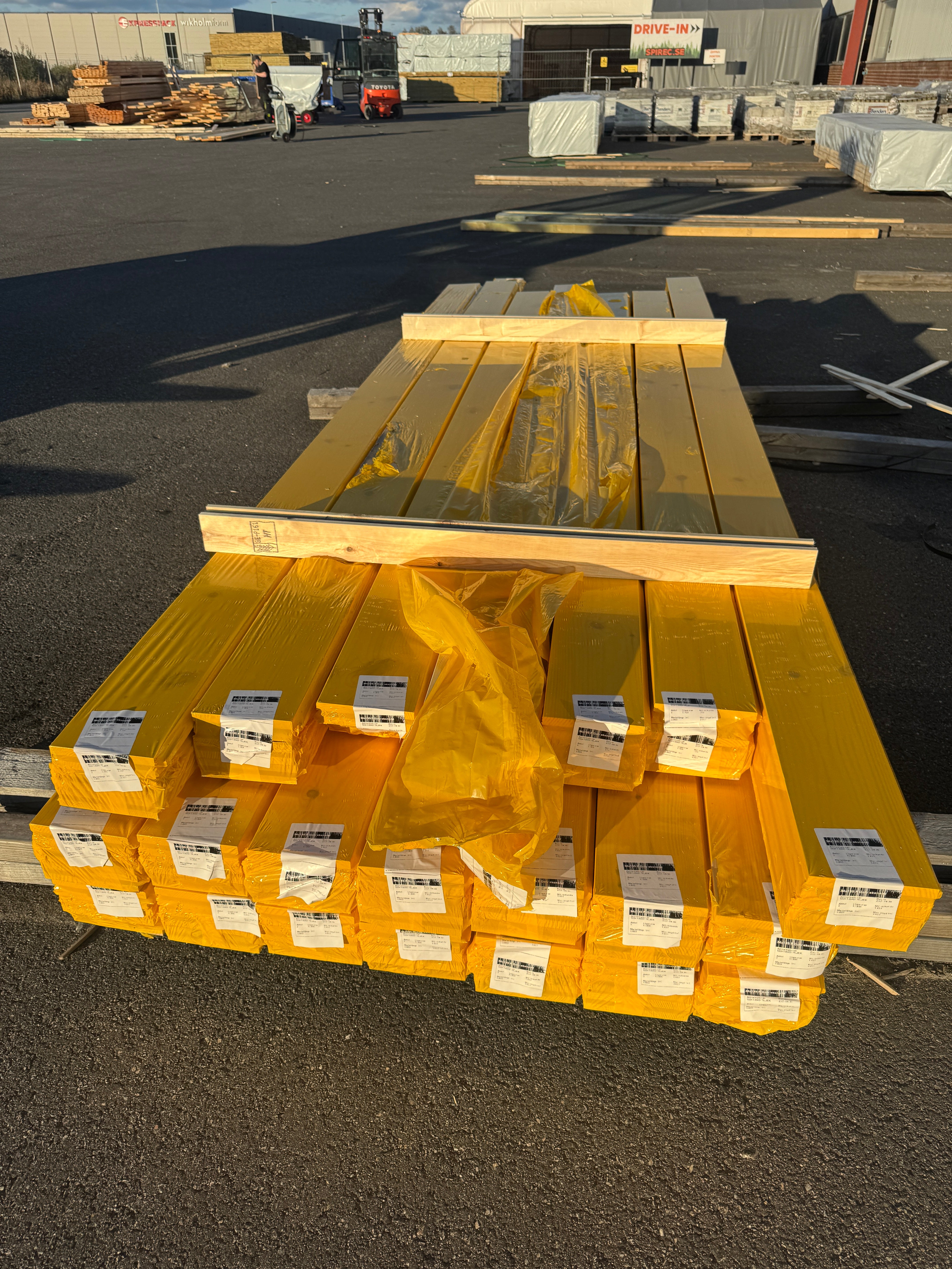 Paket Golv 34x145mm – Ekonomi, obehandlad furu