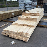 Paket Finsågade Brädor 22x145mm, 181st 3,60–5,40m (Andra sortering)
