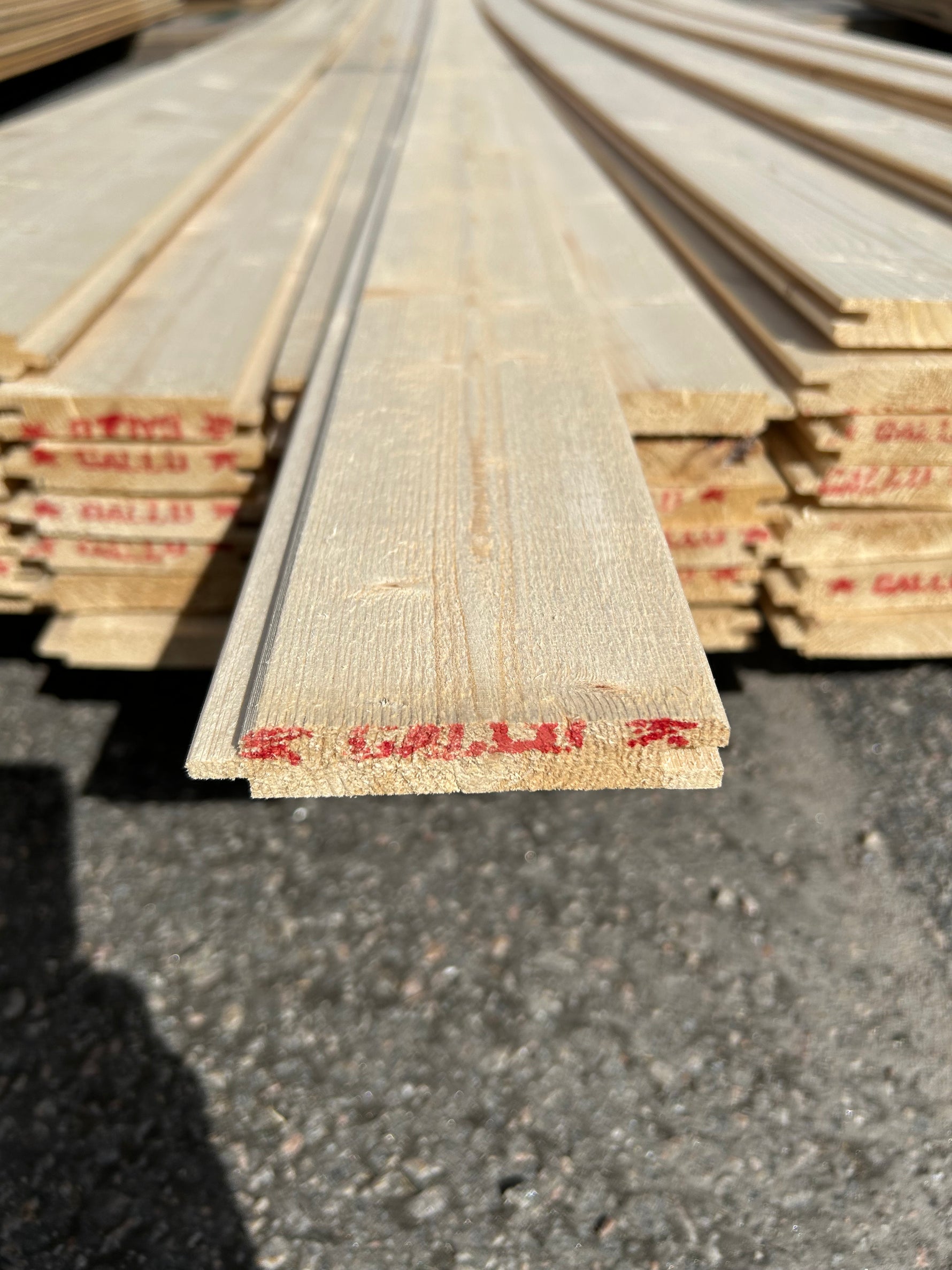 Paket Dubbelfasspont 17x95mm 73st 3.90m Obehandlad