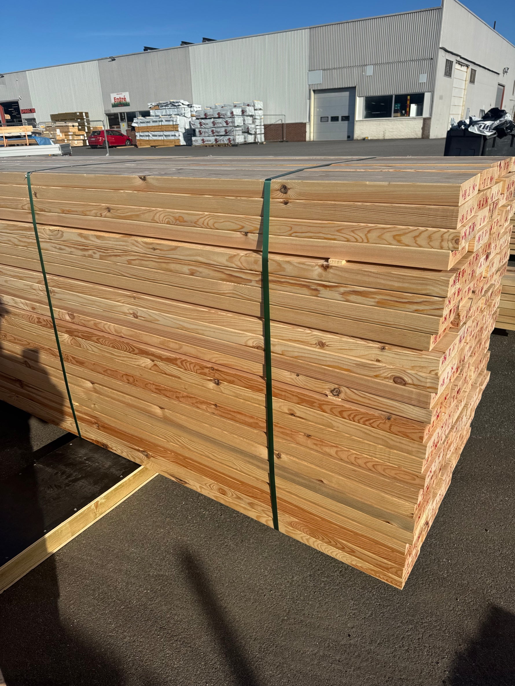 Paket Reglar 45x170 mm – 144 st (4,80 m, furu)