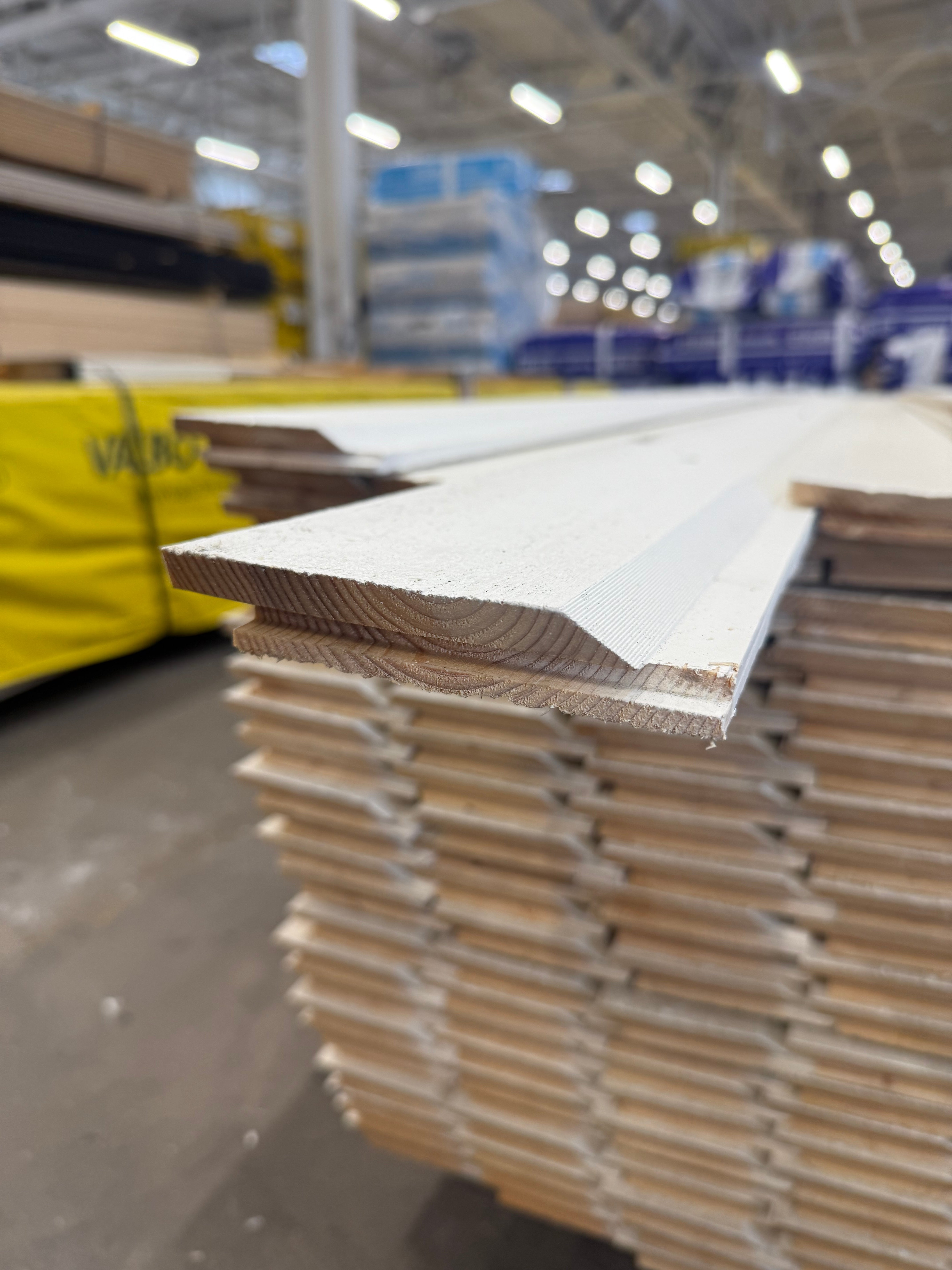 Paket Ytterpanel Enkelfas Halvspont Ändspont 22x120mm 201st 5.40m –