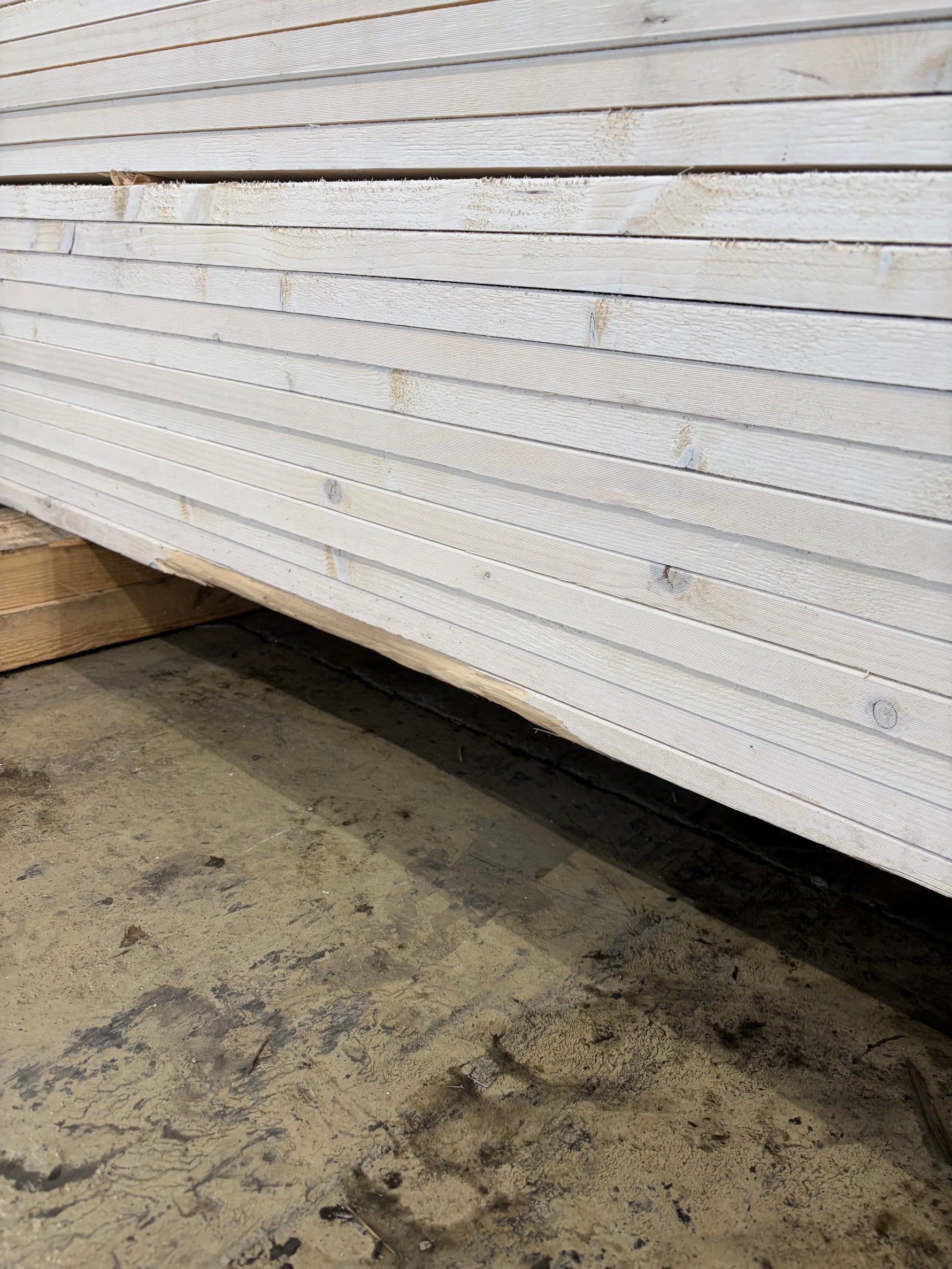 Paket Finsågade Brädor 22x70mm, 375st 4,20m (Vit) - Spirec